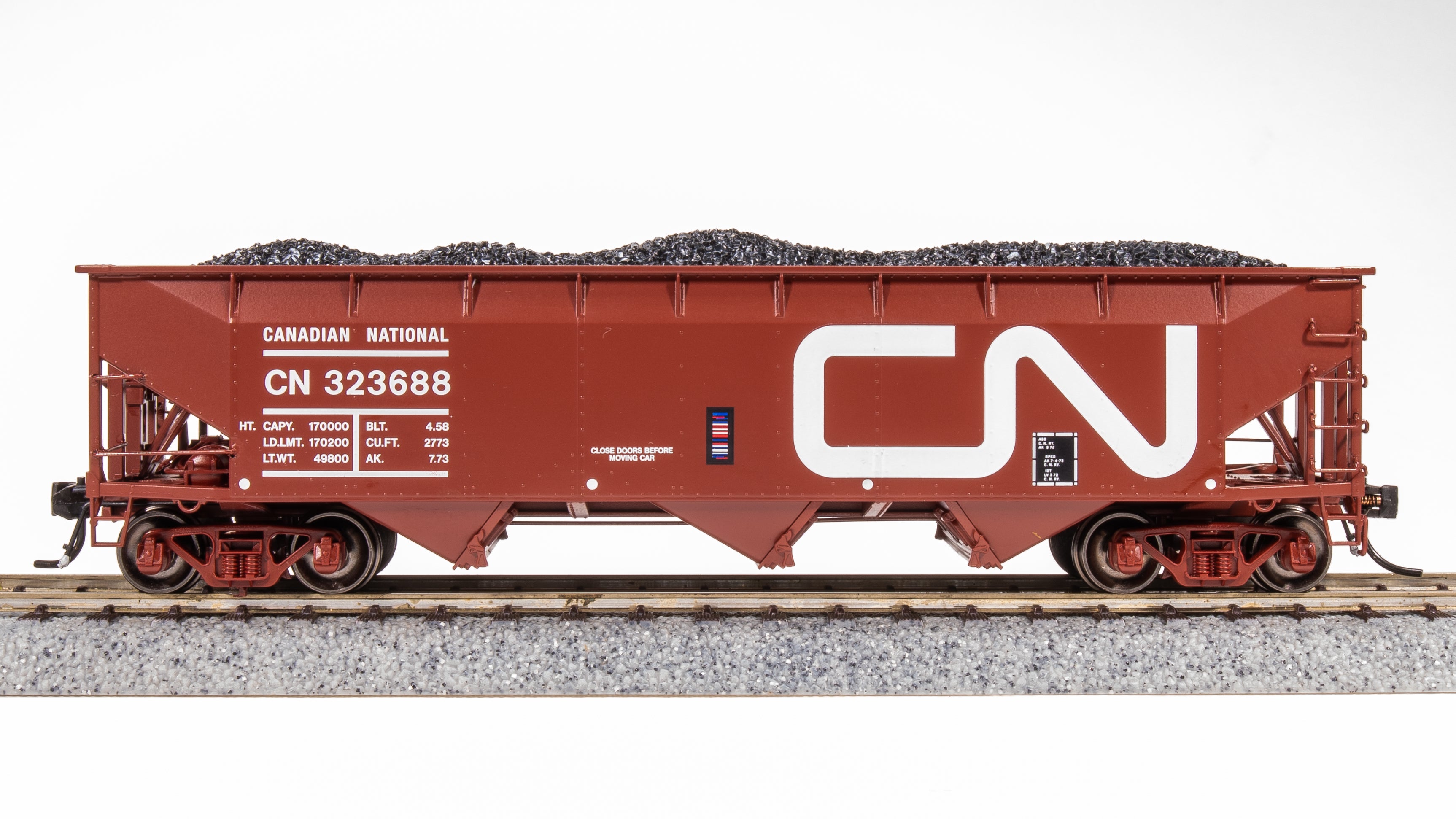 7381 AAR 70-ton Triple Hopper, CN, #323688, HO Default Title