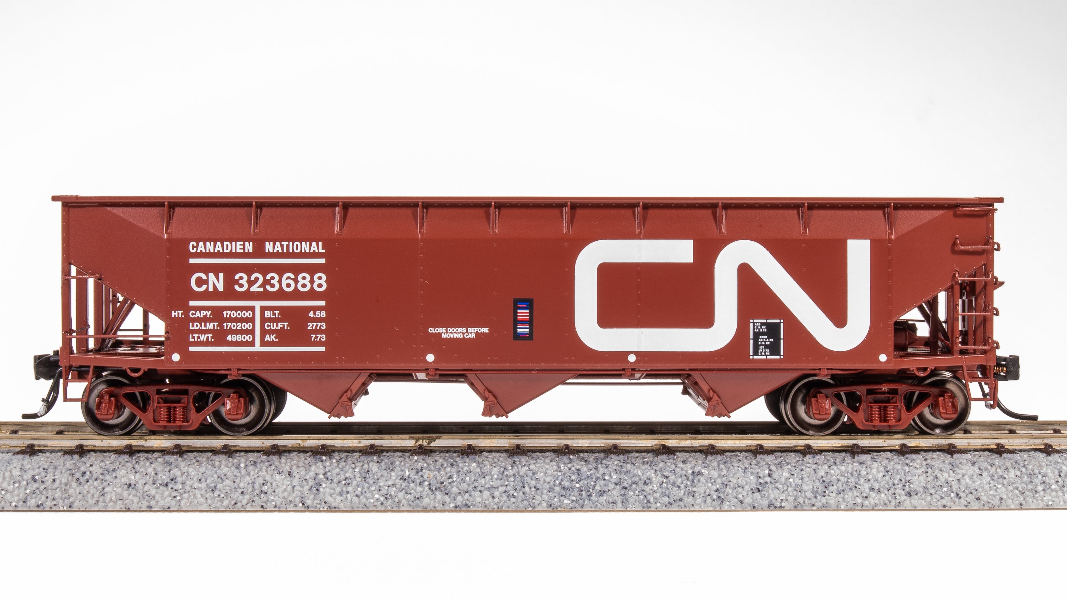 7381 AAR 70-ton Triple Hopper, CN, #323688, HO Default Title