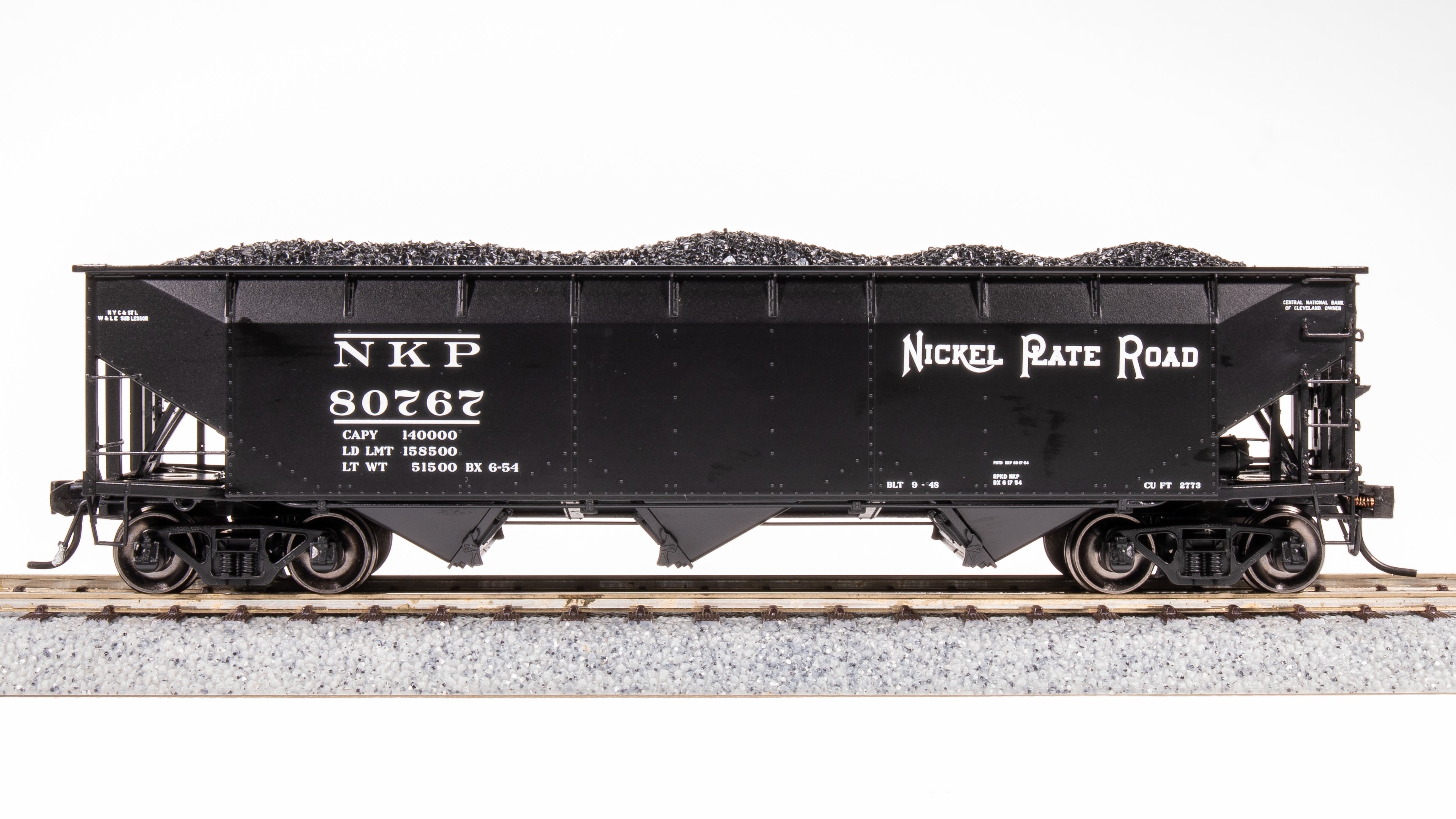7383 AAR 70-ton Triple Hopper, NKP, #80767, HO