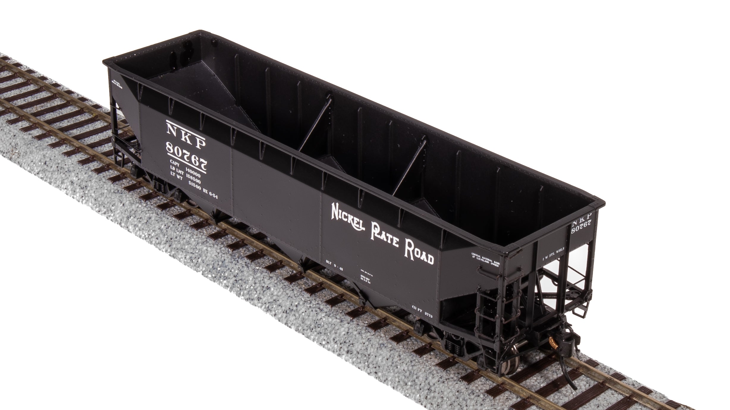 7383 AAR 70-ton Triple Hopper, NKP, #80767, HO