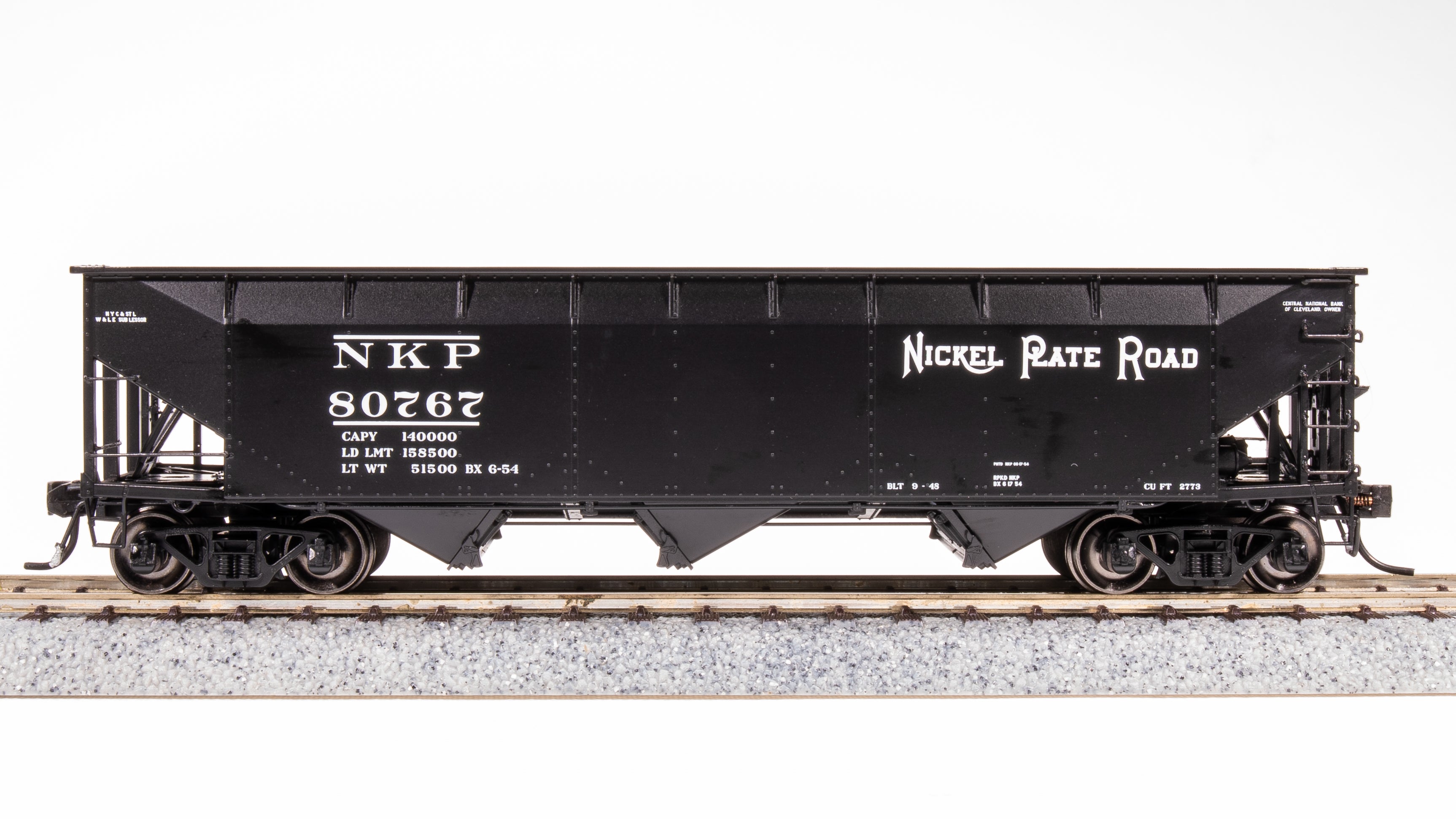7383 AAR 70-ton Triple Hopper, NKP, #80767, HO