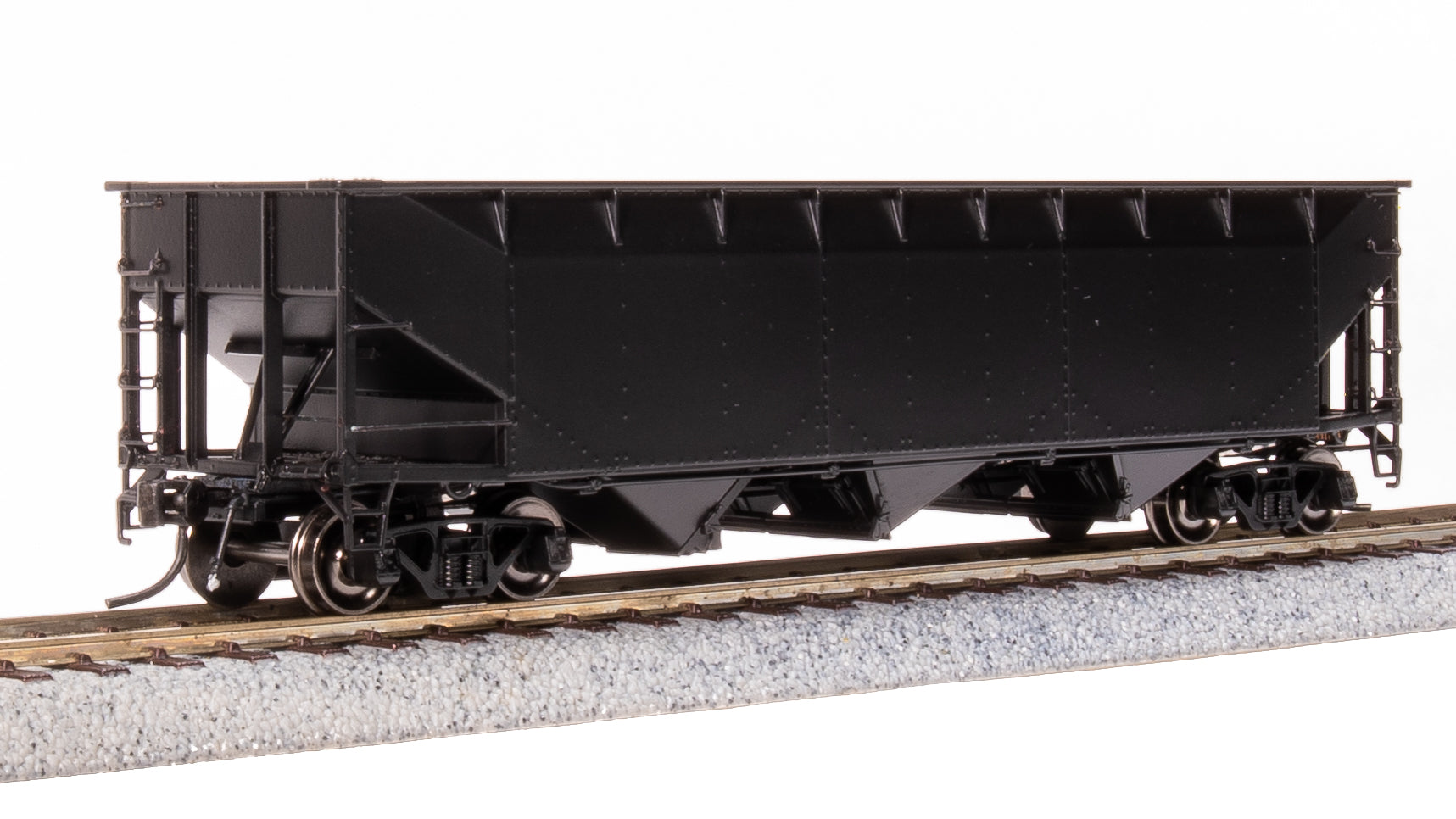 7387 AAR 70-ton Triple Hopper, Unlettered, Black, HO Default Title