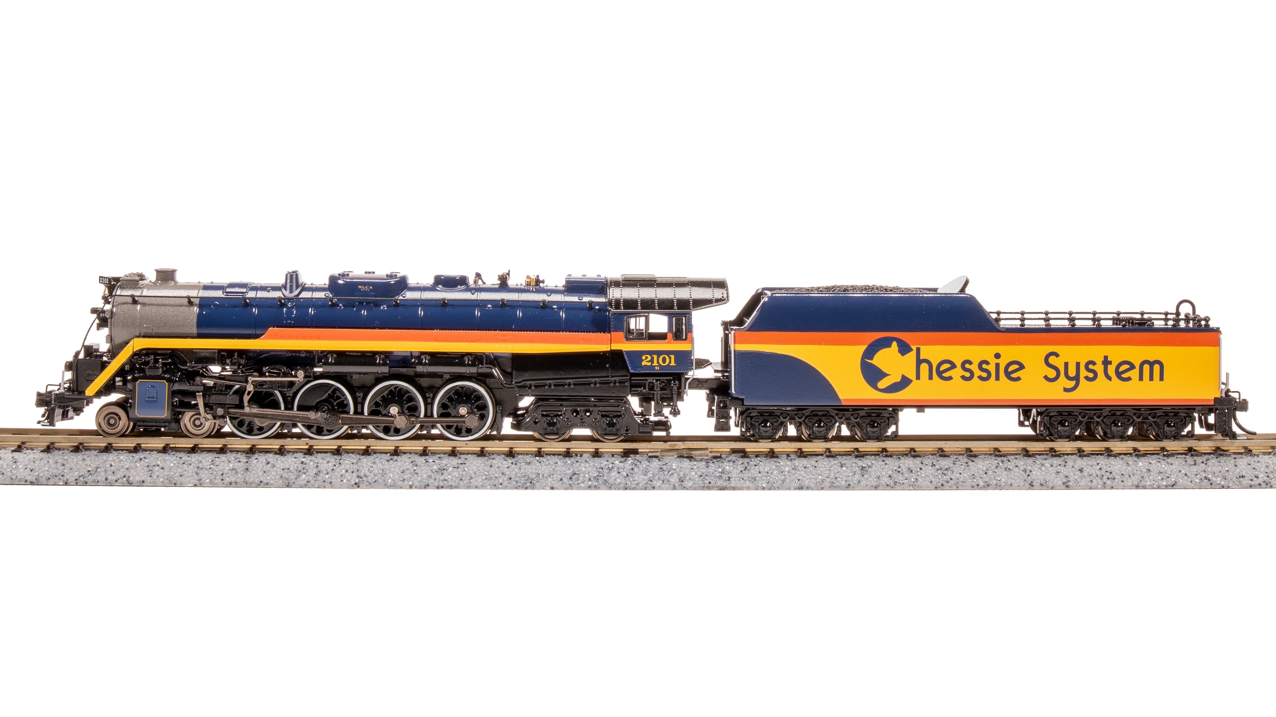 7406 Reading T1 4-8-4, Chessie Steam Special #2101, Paragon4 Sound/DC/DCC, Smoke, N