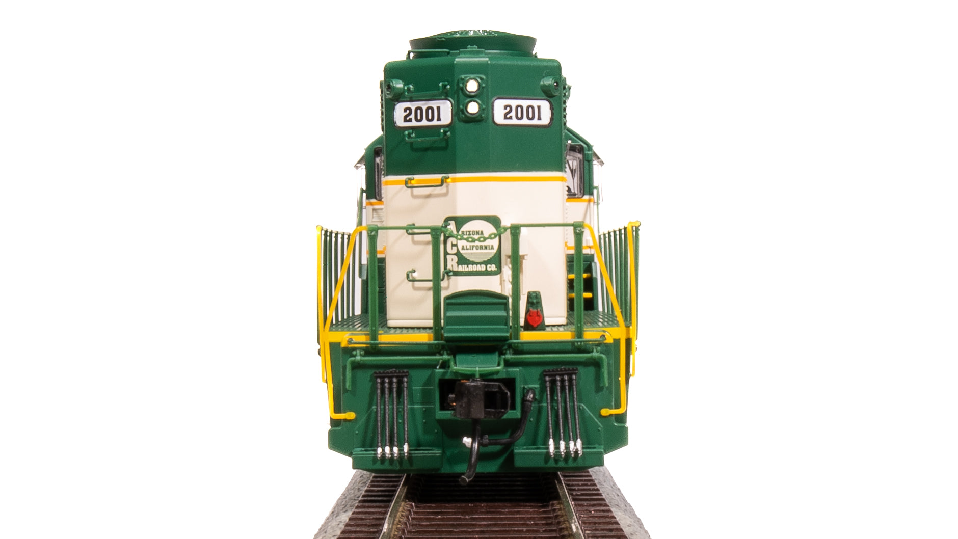 7450 EMD GP20, ARZC 2001, Green/Cream/Yellow, Paragon4 Sound/DC/DCC, H