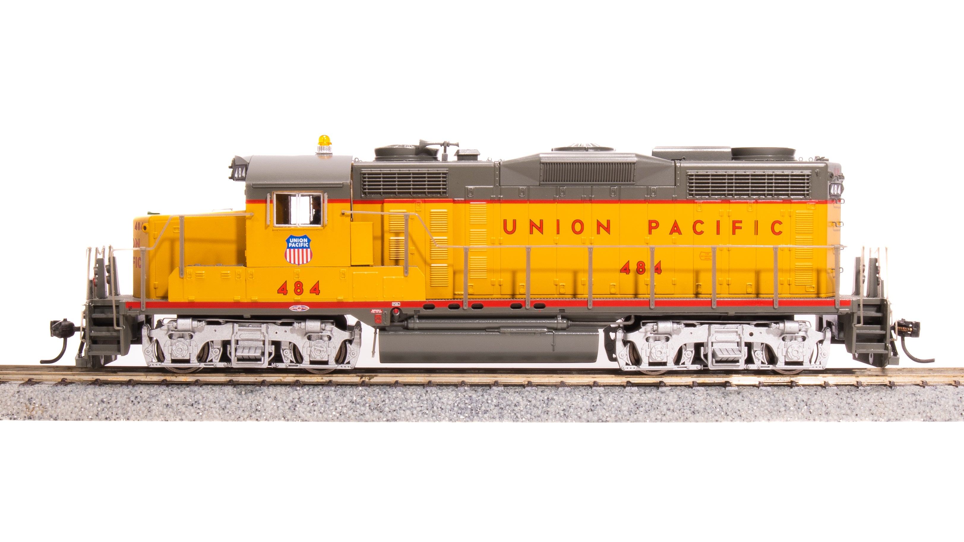 7467 EMD GP20, UP 487, Shield on Cab Side, Paragon4 Sound/DC/DCC, HO