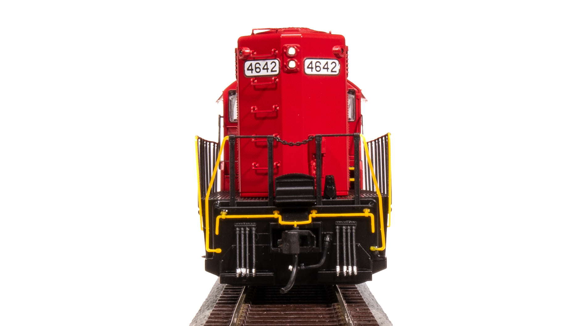 7469 EMD GP20, USAX 4643, Red w/ Yellow, Paragon4 Sound/DC/DCC, HO