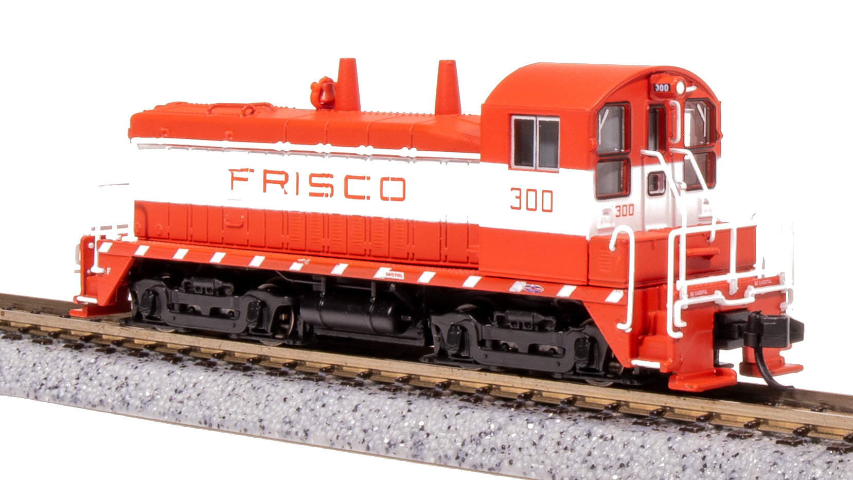 7521 EMD SW7, SLSF 304, Red & White, Paragon4 Sound/DC/DCC, N