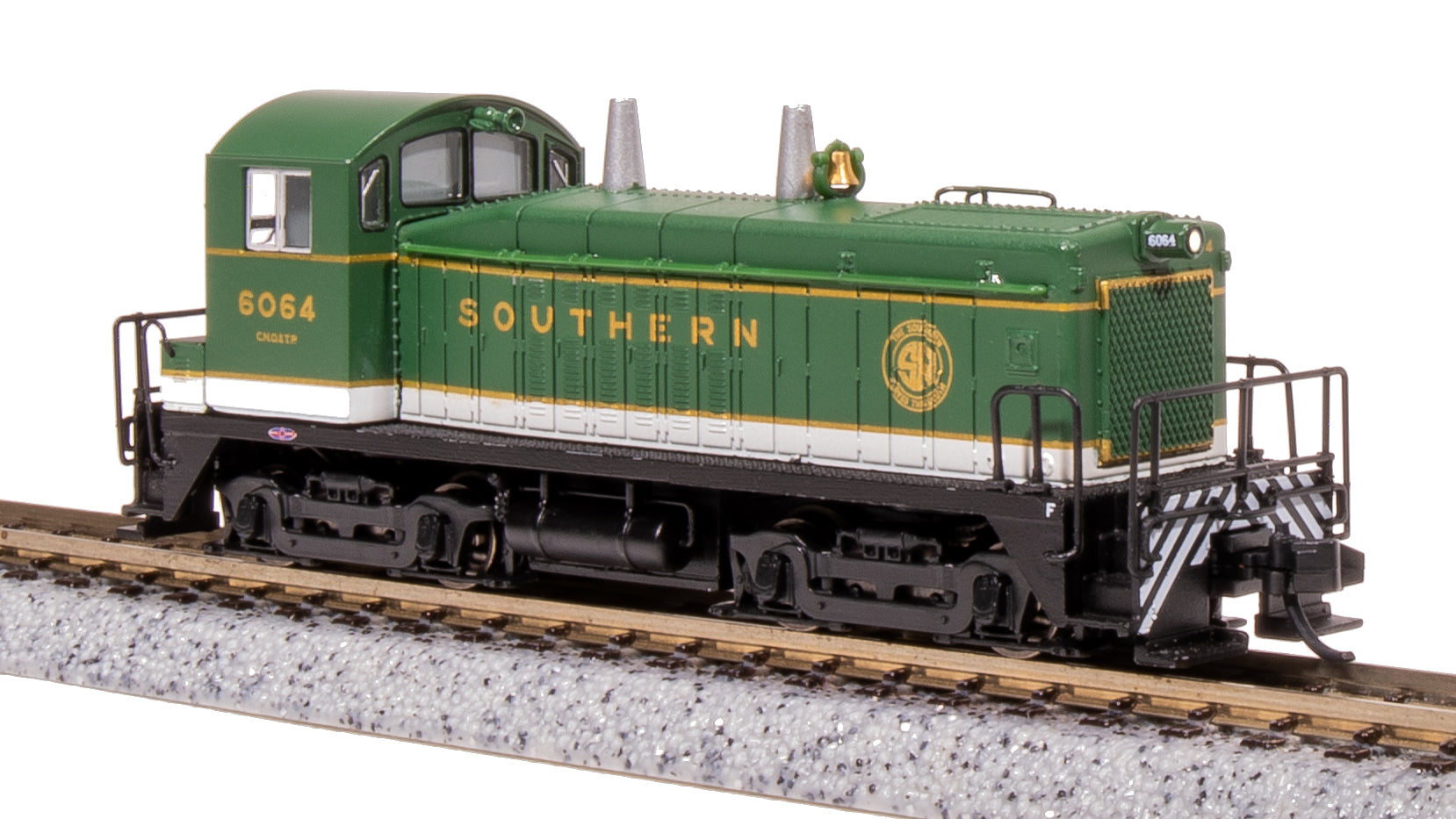 7522 EMD SW7, SOU 6064, As-Delivered Green, Paragon4 Sound/DC/DCC, N Default Title