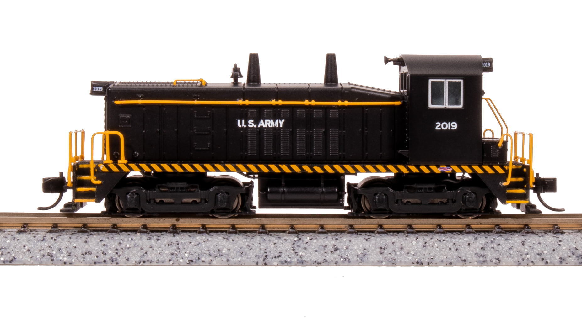 7527 EMD SW8, USAX 2034, Black w/
