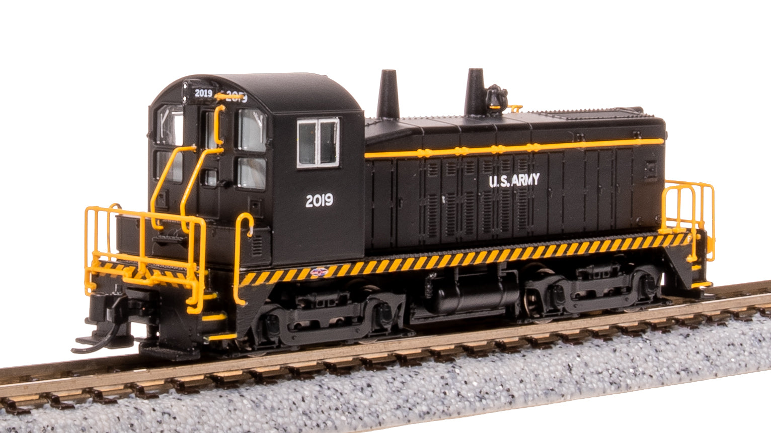 7526 EMD SW8, USAX 2019, Black w/ "US ARMY", Paragon4 Sound/DC/DCC, N (NP) Default Title