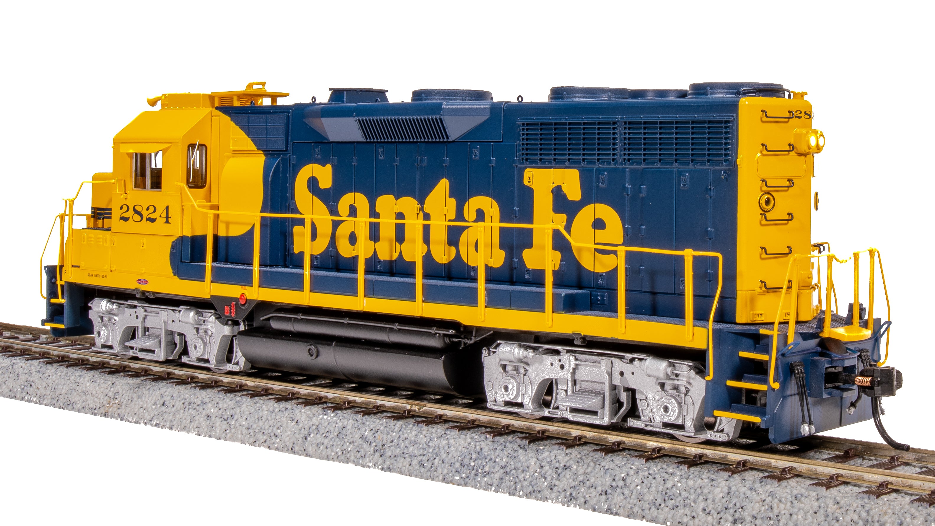 7530 EMD GP35, ATSF 2824, Blue Warbonnet, Paragon4 Sound/DC/DCC, HO (GP35u) Default Title