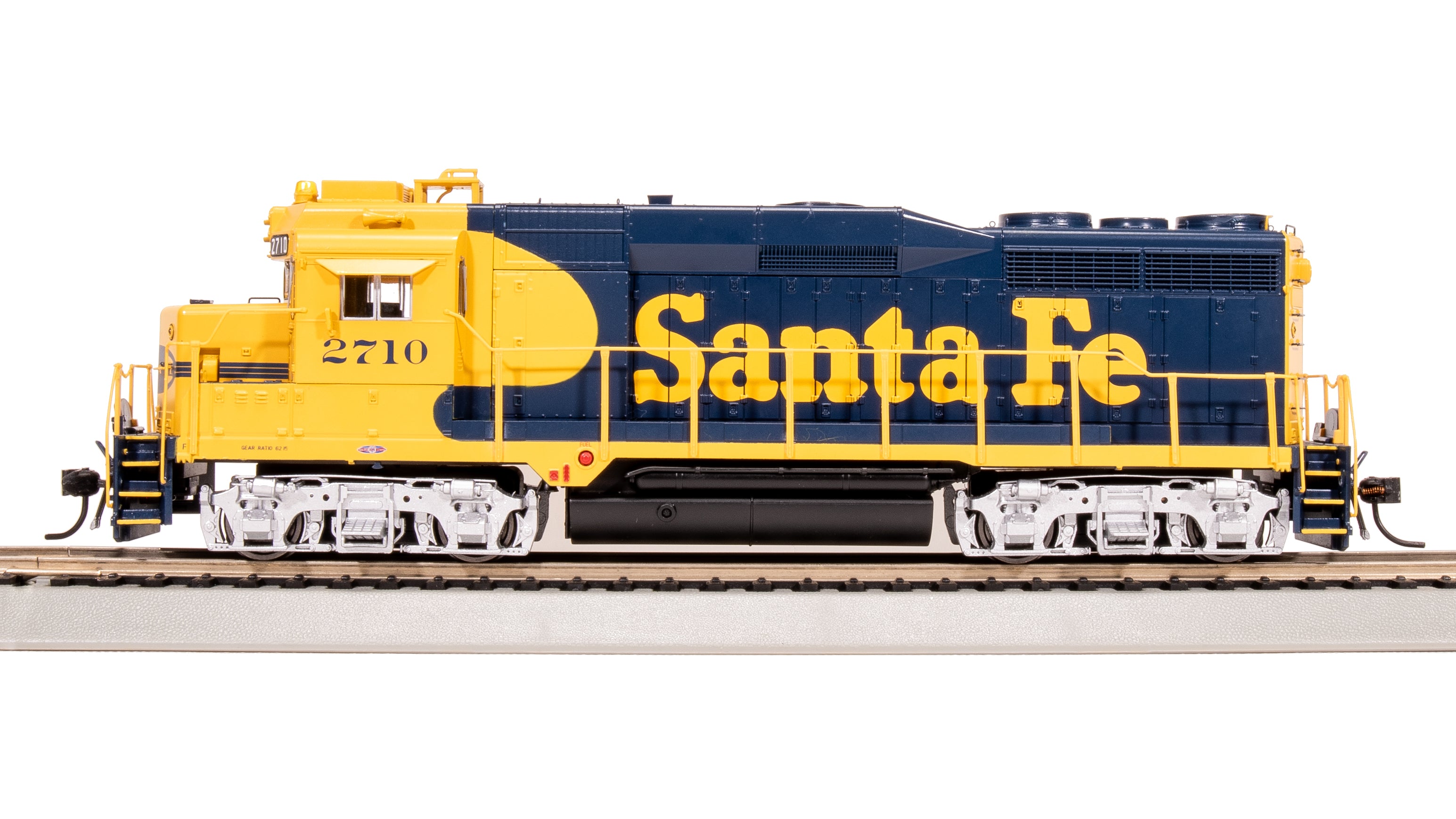 7560 EMD GP30, ATSF 2710, Blue Warbonnet, Paragon4 Sound/DC/DCC, HO (GP30u)