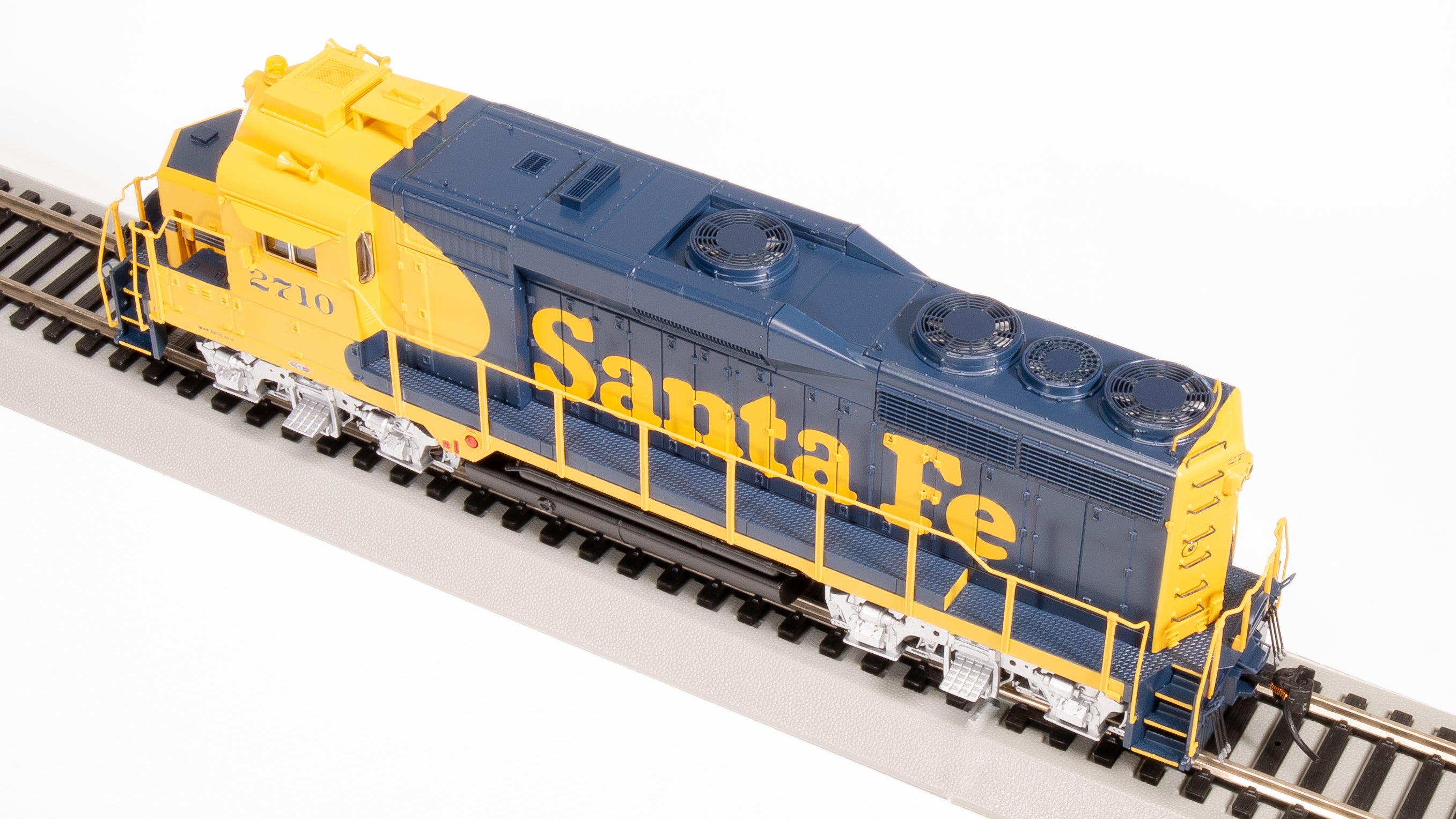 7560 EMD GP30, ATSF 2710, Blue Warbonnet, Paragon4 Sound/DC/DCC, HO (GP30u)