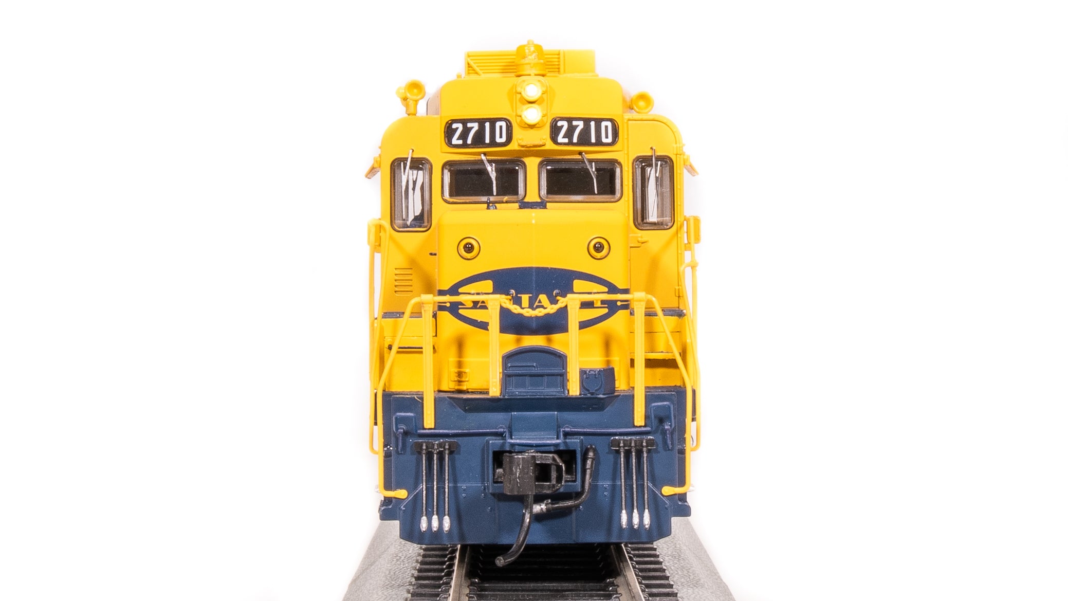 7560 EMD GP30, ATSF 2710, Blue Warbonnet, Paragon4 Sound/DC/DCC, HO (GP30u)