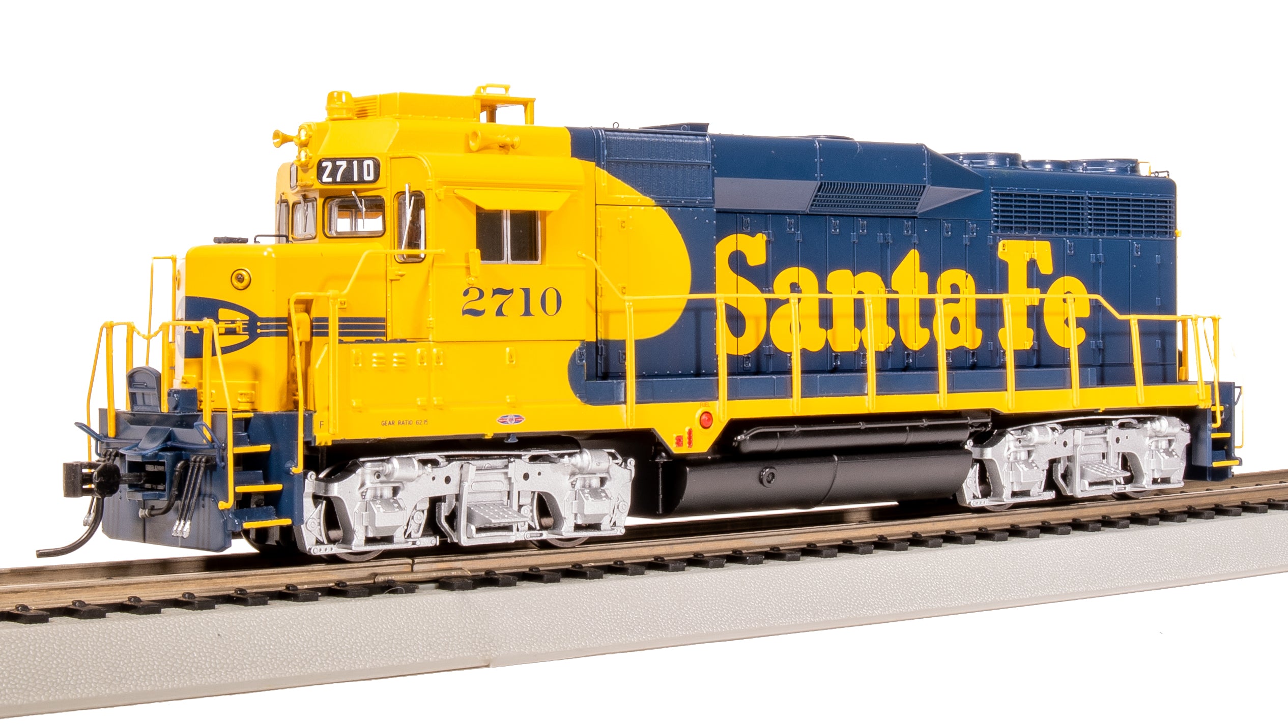 7560 EMD GP30, ATSF 2710, Blue Warbonnet, Paragon4 Sound/DC/DCC, HO (GP30u)