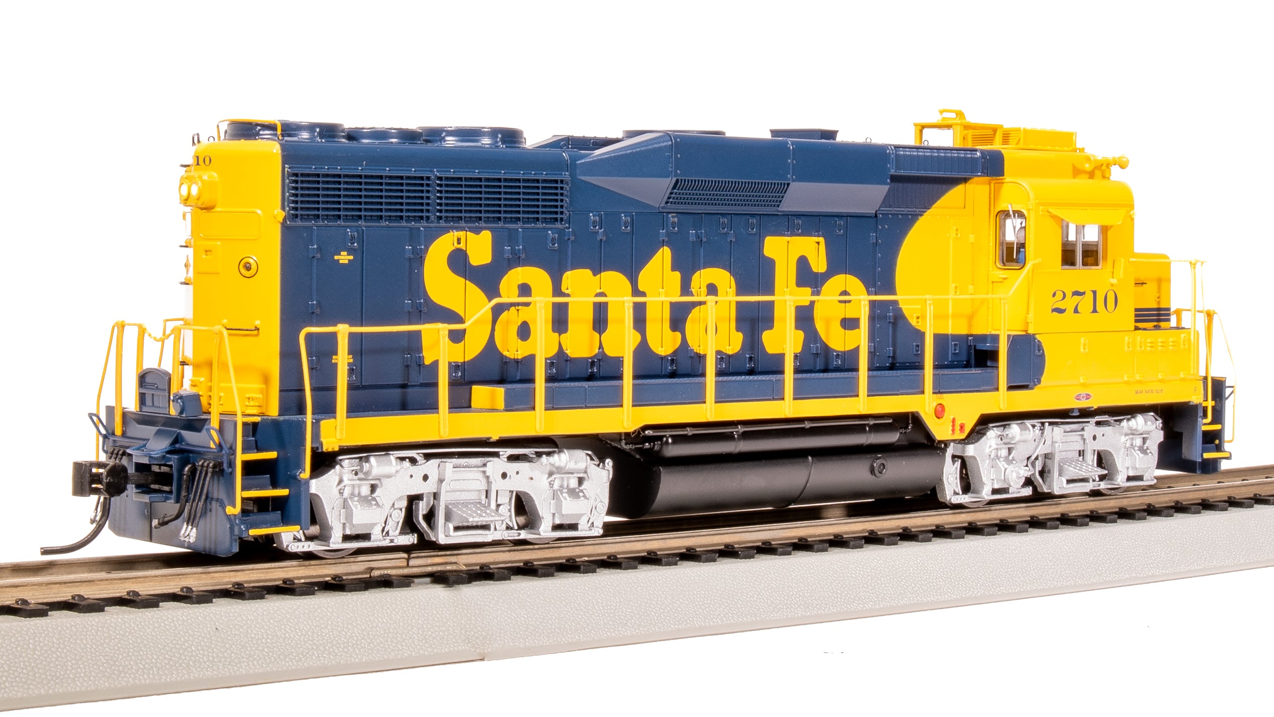 7560 EMD GP30, ATSF 2710, Blue Warbonnet, Paragon4 Sound/DC/DCC, HO (GP30u)