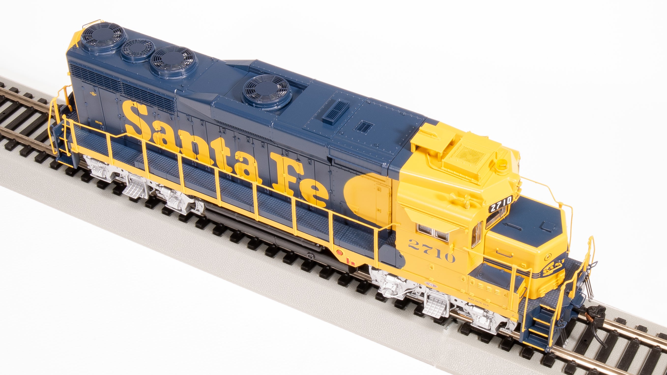 7560 EMD GP30, ATSF 2710, Blue Warbonnet, Paragon4 Sound/DC/DCC, HO (GP30u)