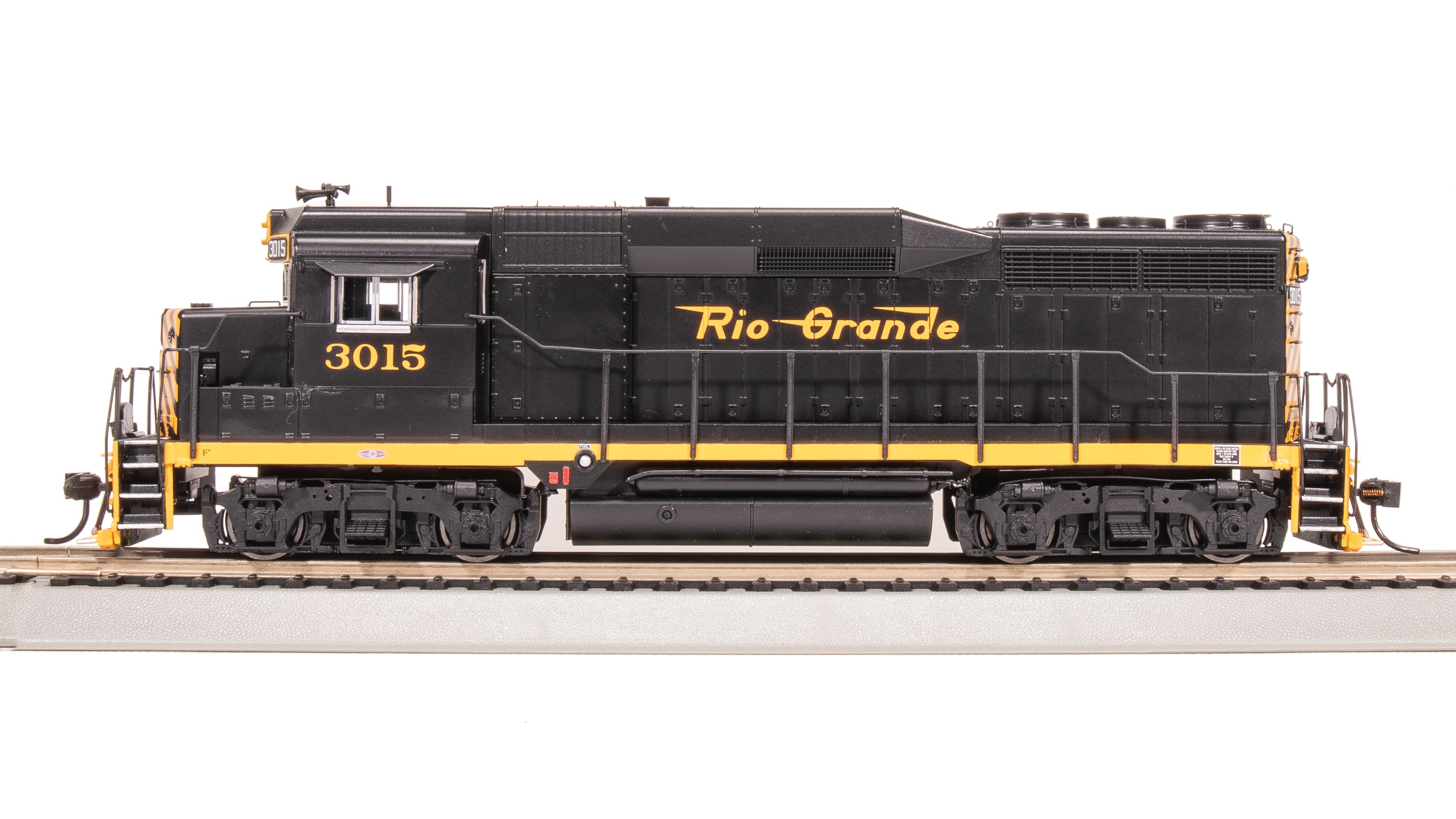 7570 EMD GP30, DRGW 3015, Small "Rio Grande", Paragon4 Sound/DC/DCC, HO