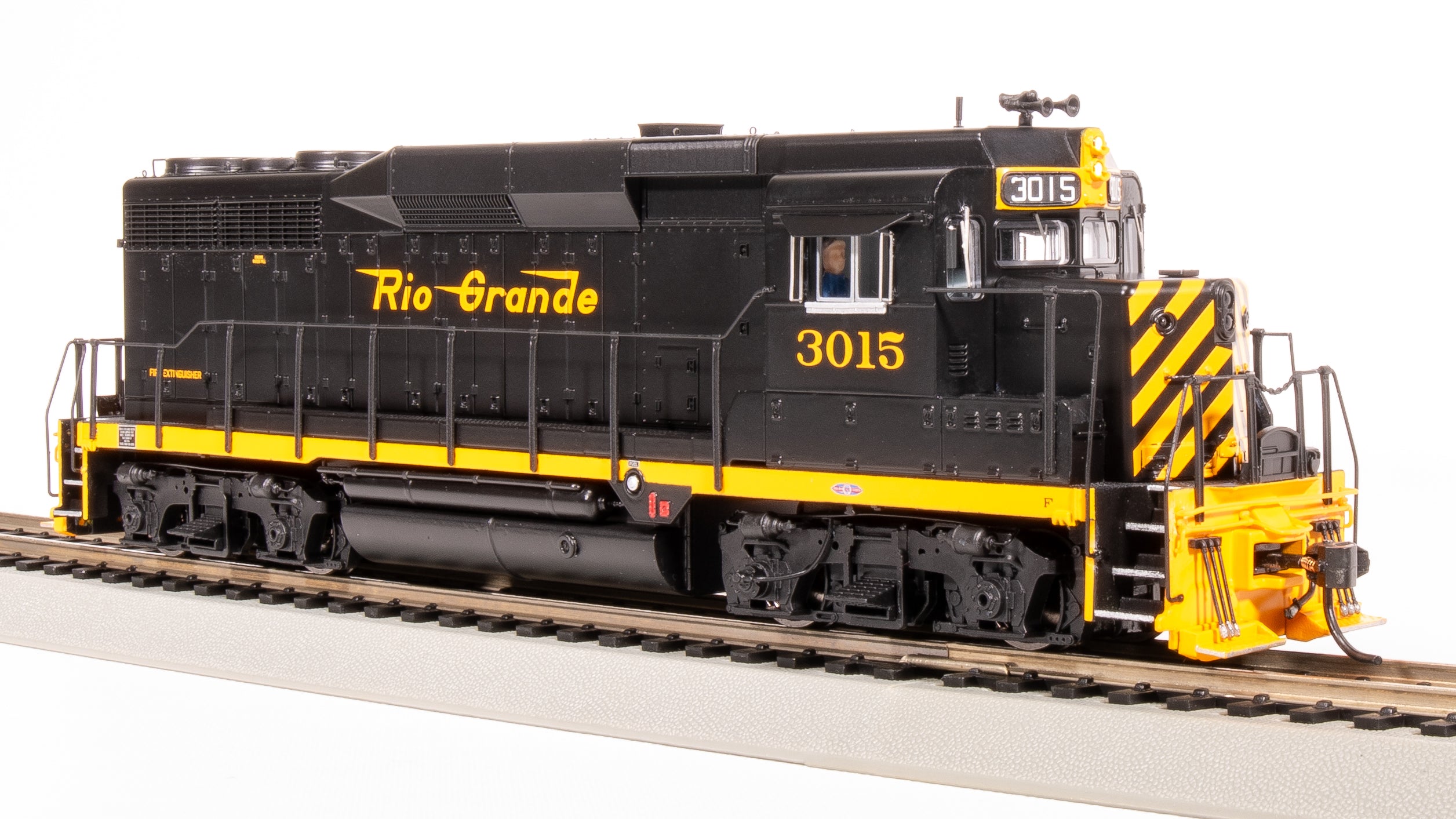 7570 EMD GP30, DRGW 3015, Small "Rio Grande", Paragon4 Sound/DC/DCC, HO