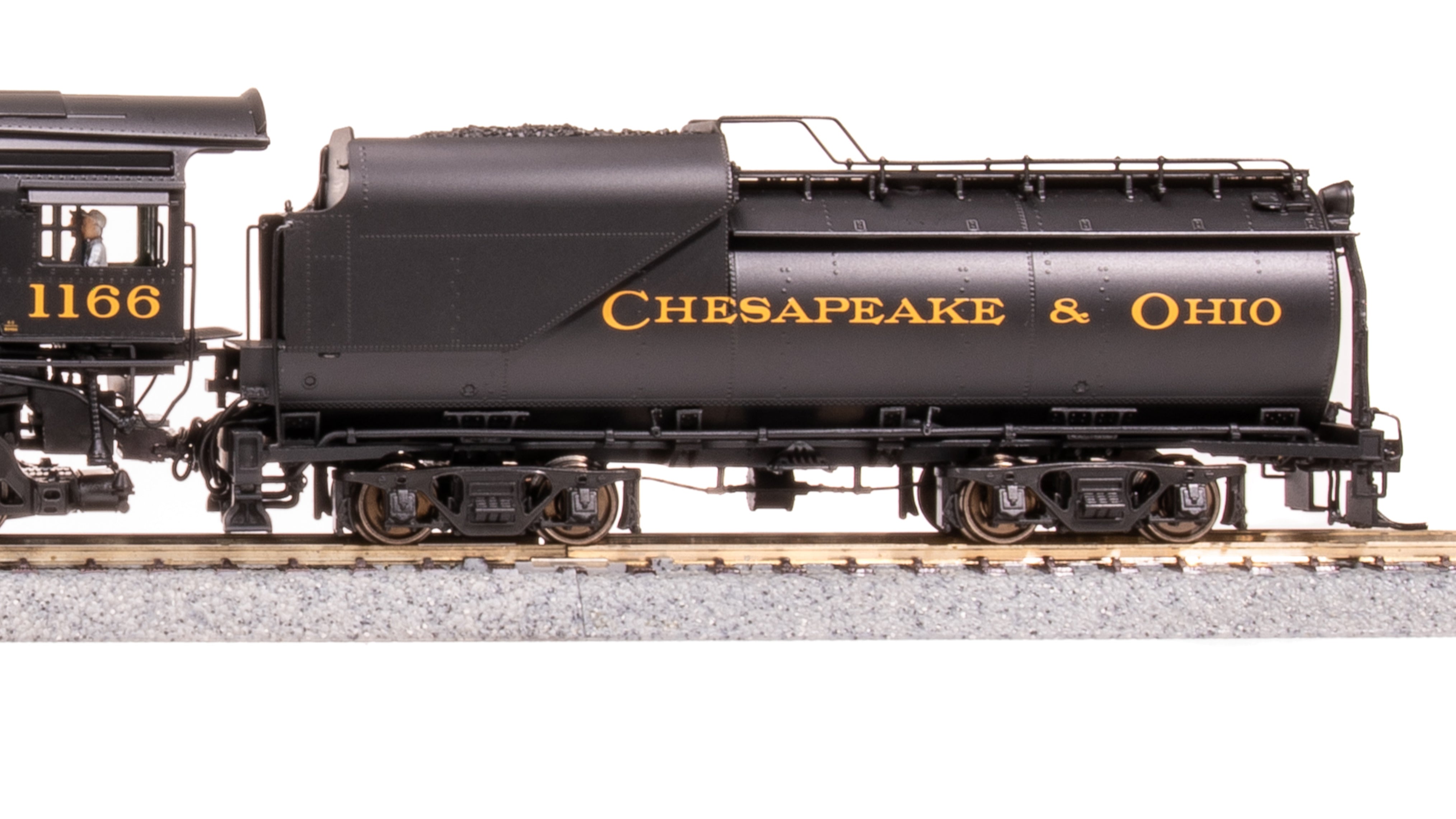 7593 Chesapeake & Ohio K-2 Mikado, #1196, 16-VC Tender, Paragon4 Sound/DC/DCC, Smoke, HO Default Title