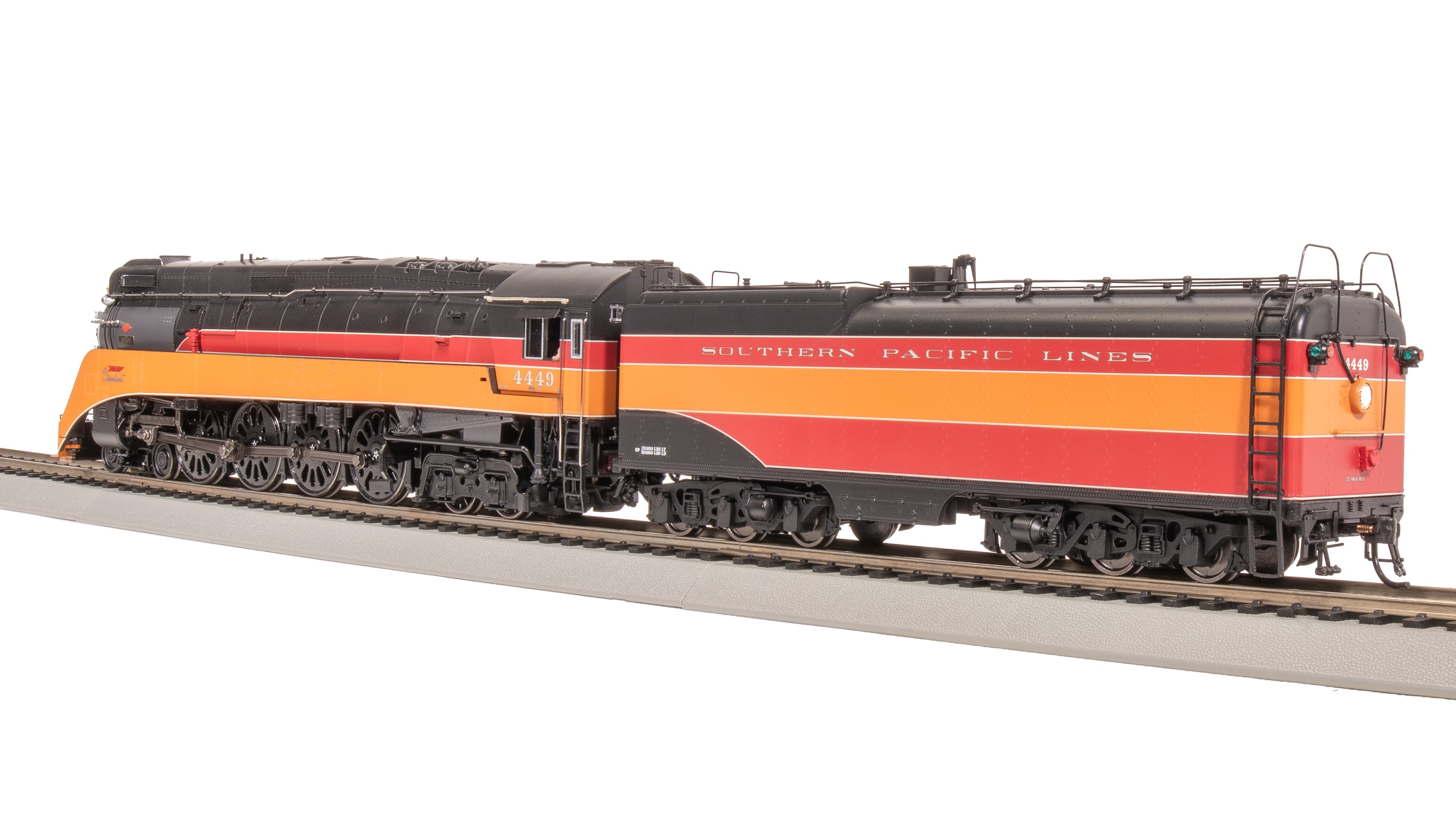 7610 Southern Pacific GS 4 4449 Modern Excursion Daylight Paint Paragon4 Sound DC DCC Smoke HO