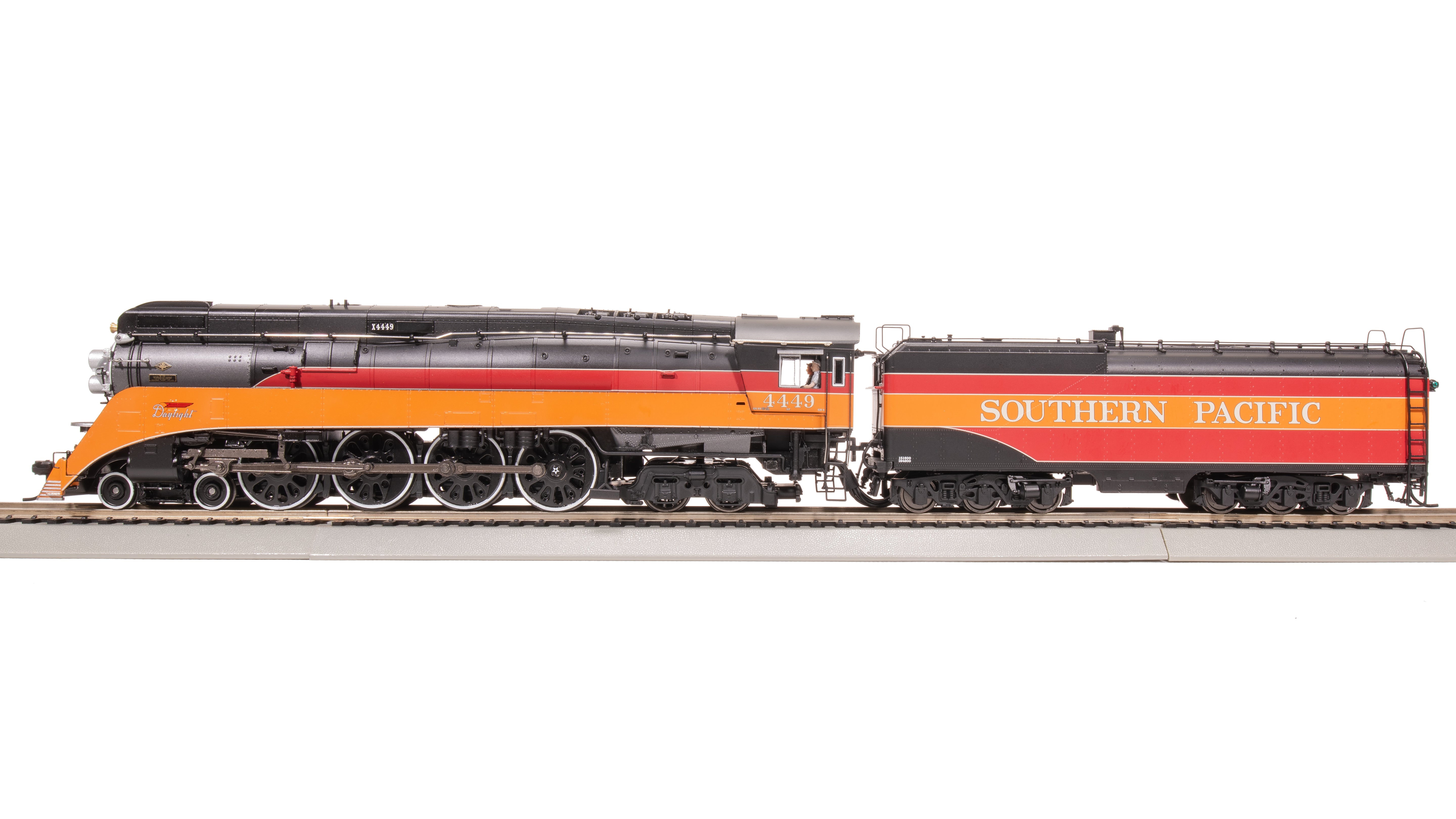 7611 Southern Pacific GS-4, #4449, 1981-2000 Excursion, Daylight Paint, Paragon4 Sound/DC/DCC, Smoke, HO