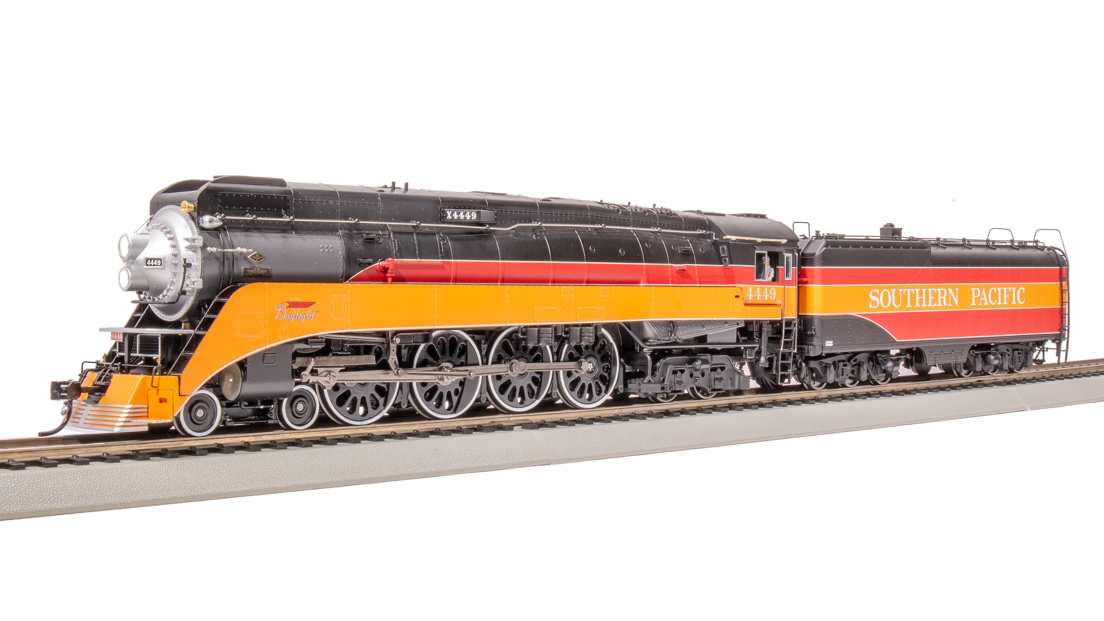 7611 Southern Pacific GS-4, #4449, 1981-2000 Excursion, Daylight Paint, Paragon4 Sound/DC/DCC, Smoke, HO