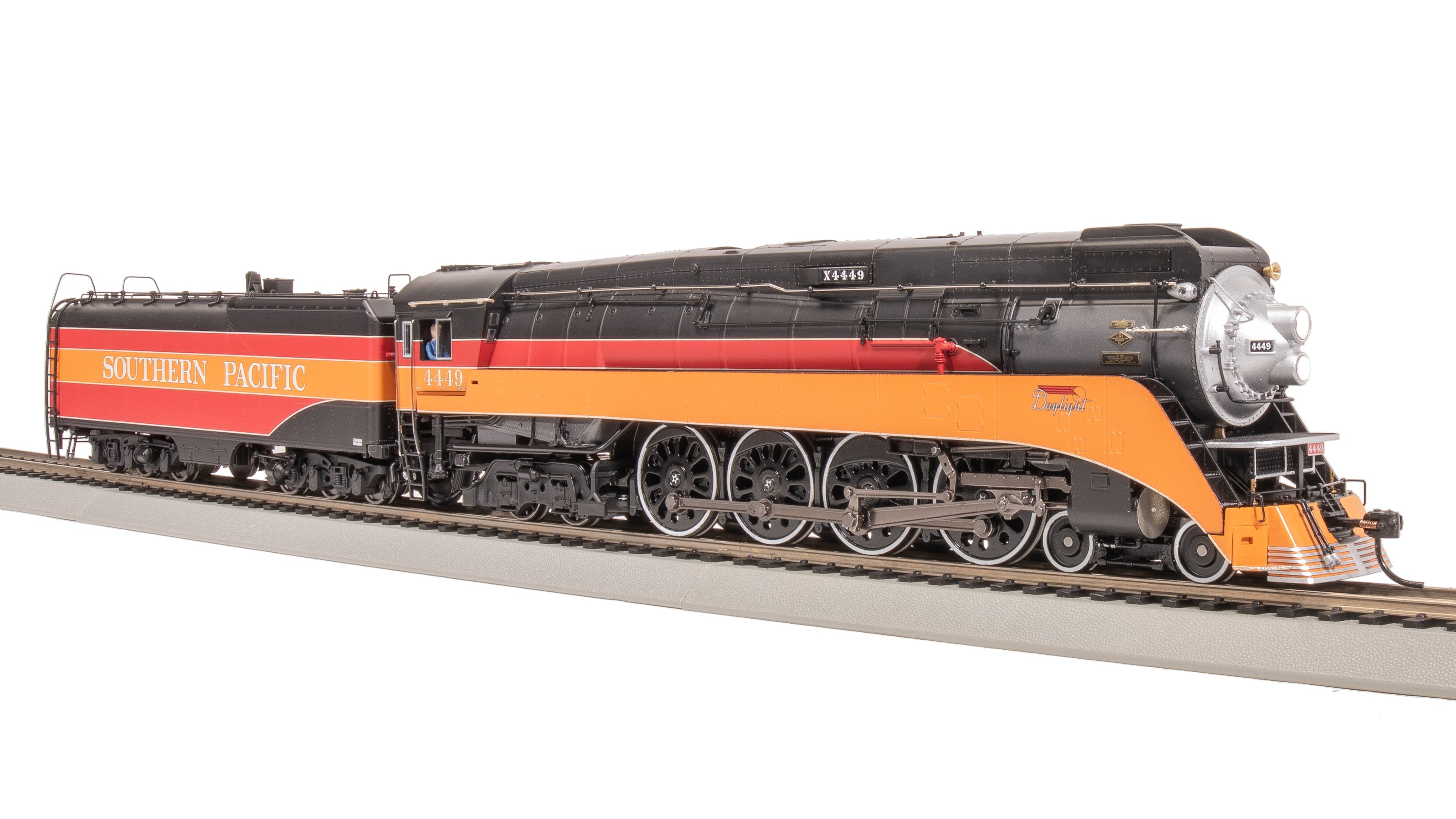 7611 Southern Pacific GS-4, #4449, 1981-2000 Excursion, Daylight Paint, Paragon4 Sound/DC/DCC, Smoke, HO