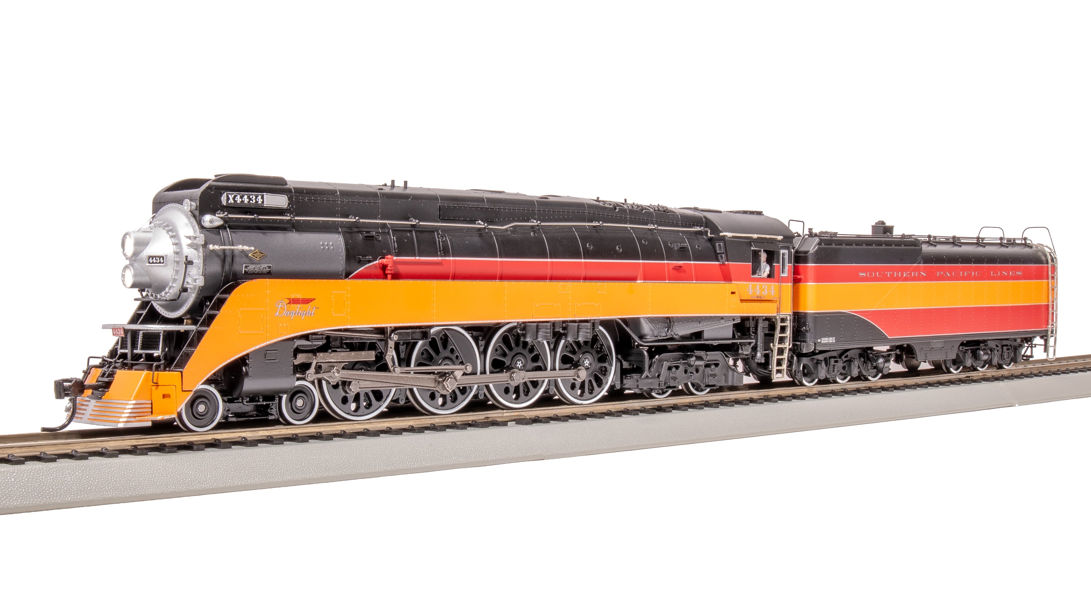 7613 Southern Pacific GS-4, #4434, In-Service, As-Delivered, Daylight Paint, Paragon4 Sound/DC/DCC, Smoke, HO