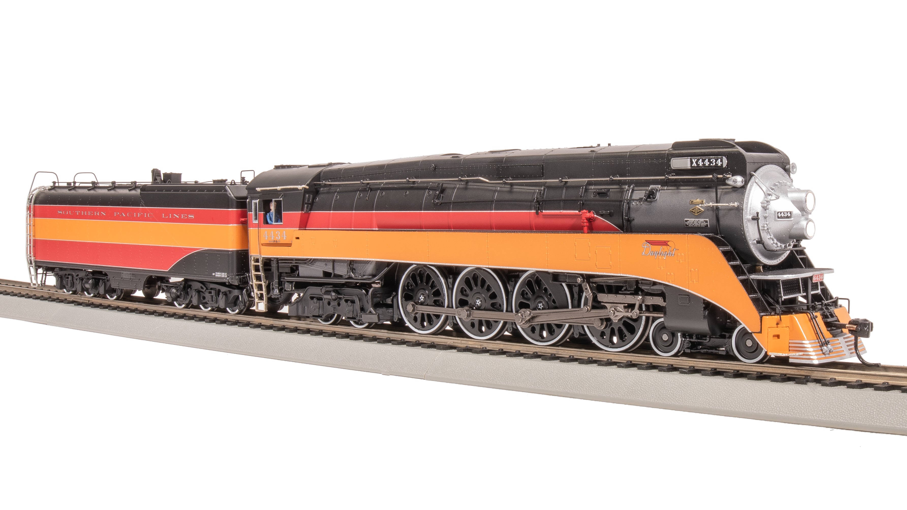 7614 Southern Pacific GS-4, #4436, In-Service, As-Delivered, Daylight Paint, Paragon4 Sound/DC/DCC, Smoke, HO