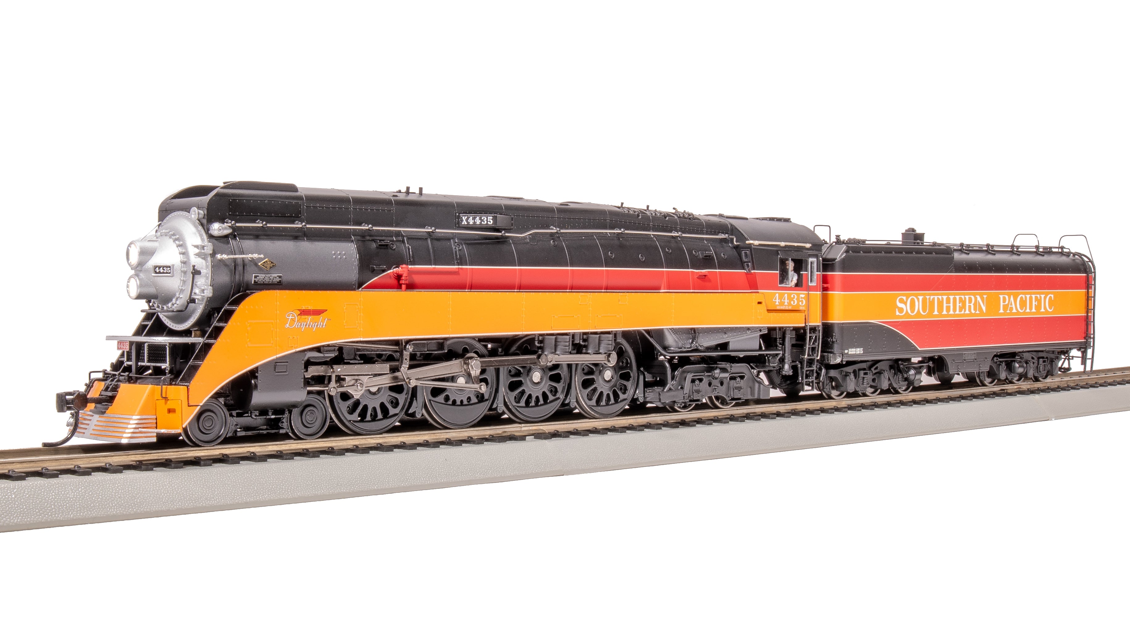 7616 Southern Pacific GS-4, #4435, In-Service, Post-War, Daylight Paint, Paragon4 Sound/DC/DCC, Smoke, HO