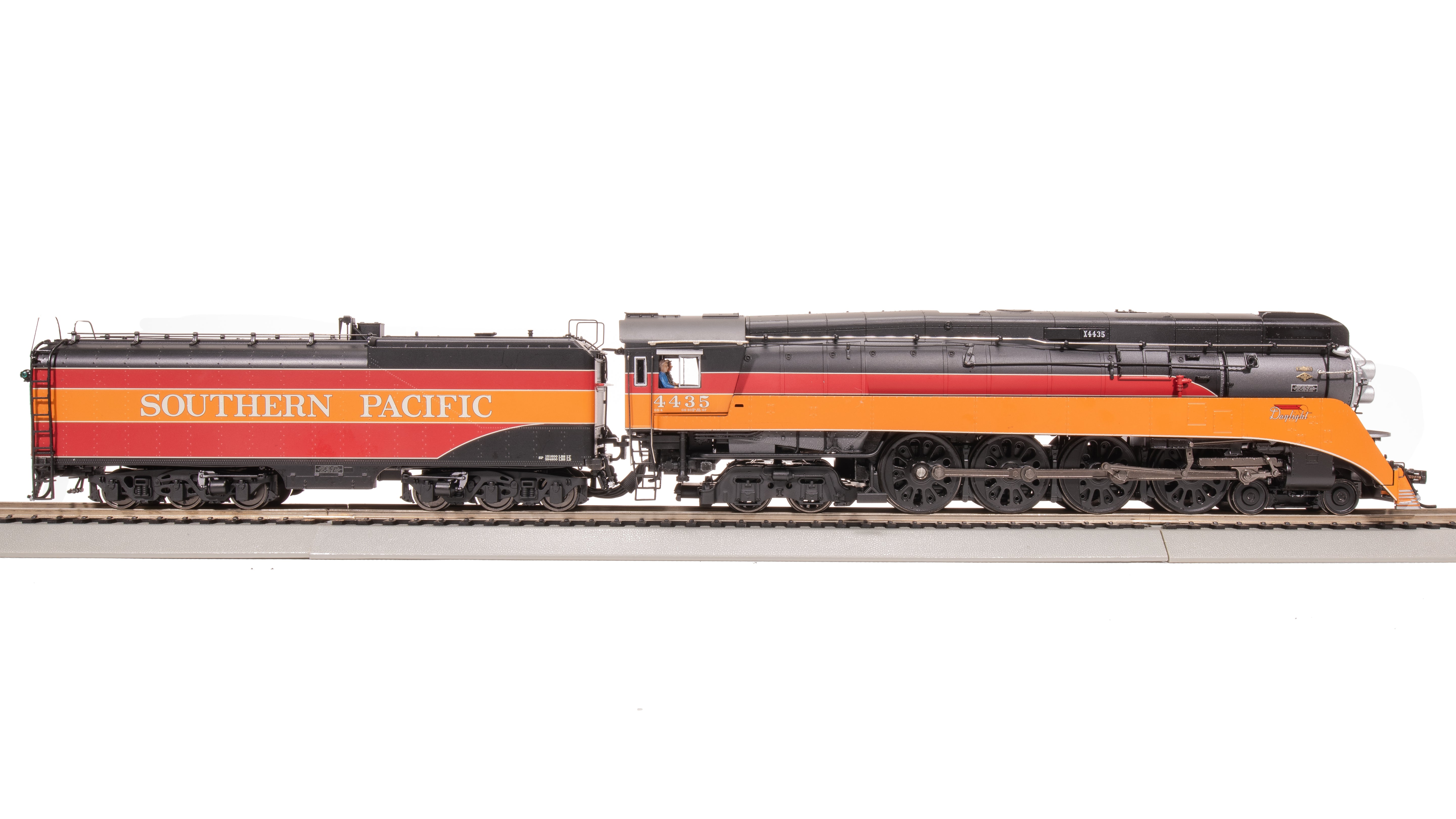 7617 Southern Pacific GS-4, #4444, In-Service, Post War, Daylight Paint, Paragon4 Sound/DC/DCC, Smoke, HO