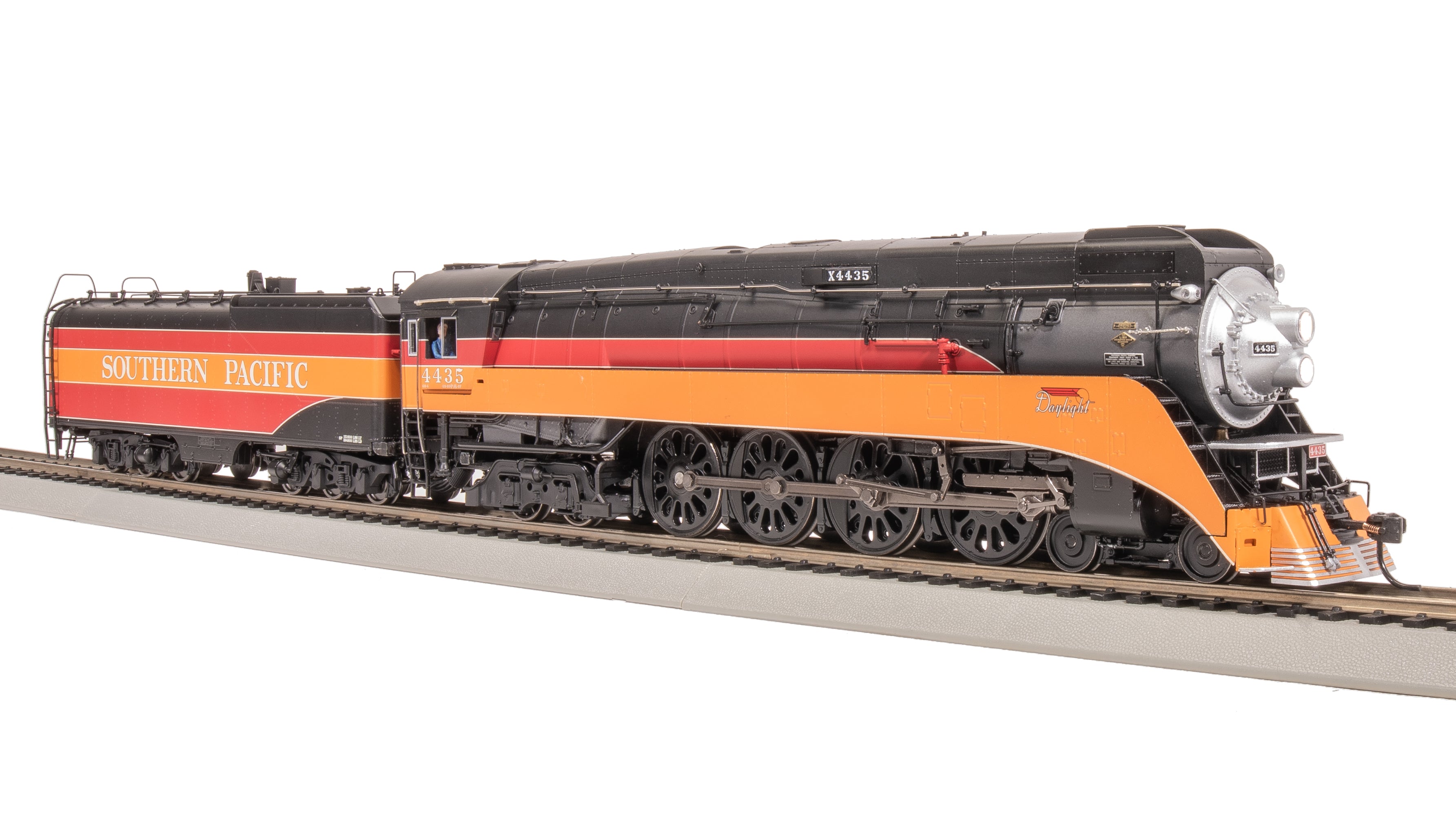 7618 Southern Pacific GS-4, #4454, In-Service, Post War, Daylight Paint, Paragon4 Sound/DC/DCC, Smoke, HO