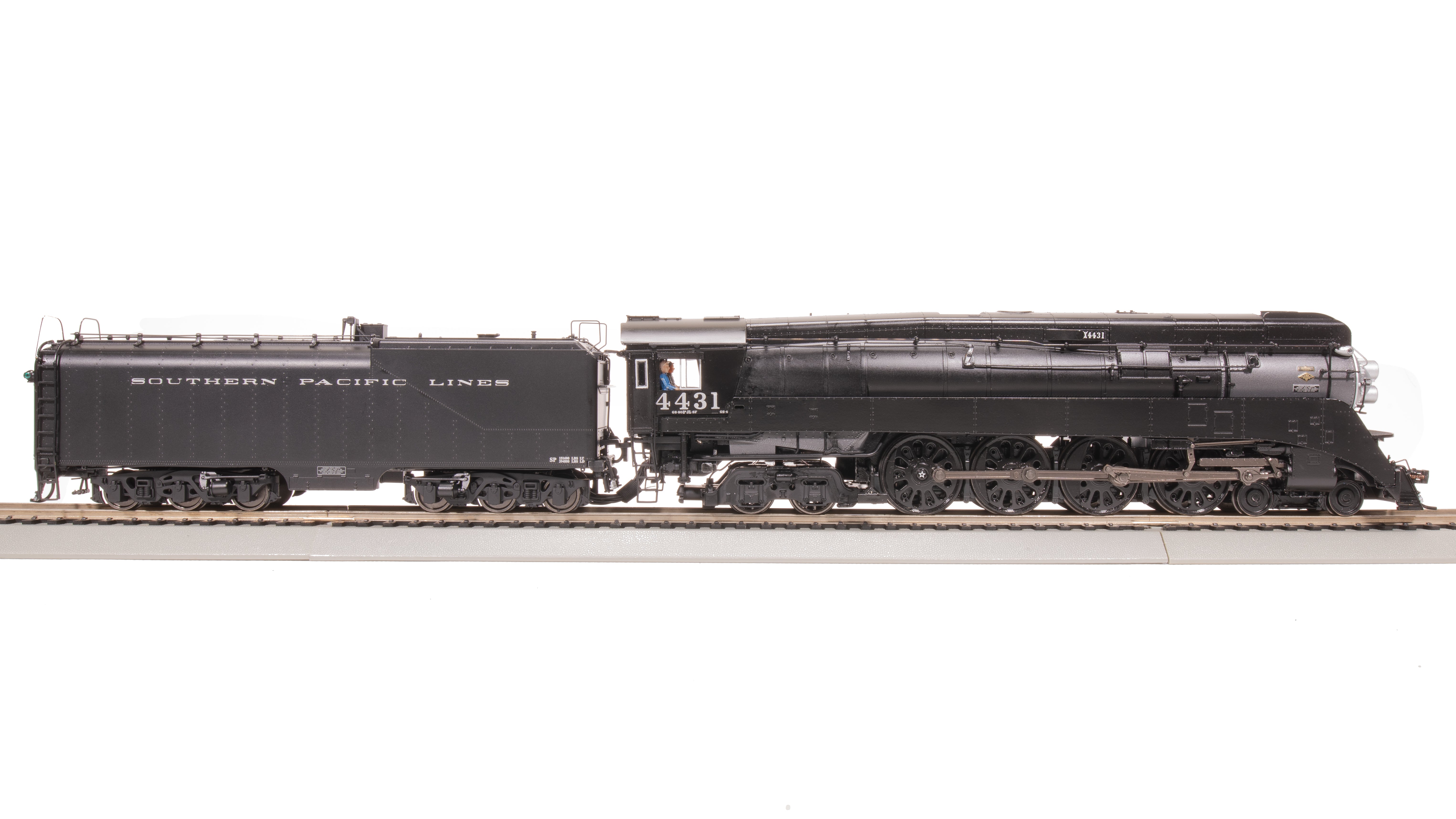 7619 Southern Pacific GS-4, #4431, In-Service, Black Paint, Paragon4 S