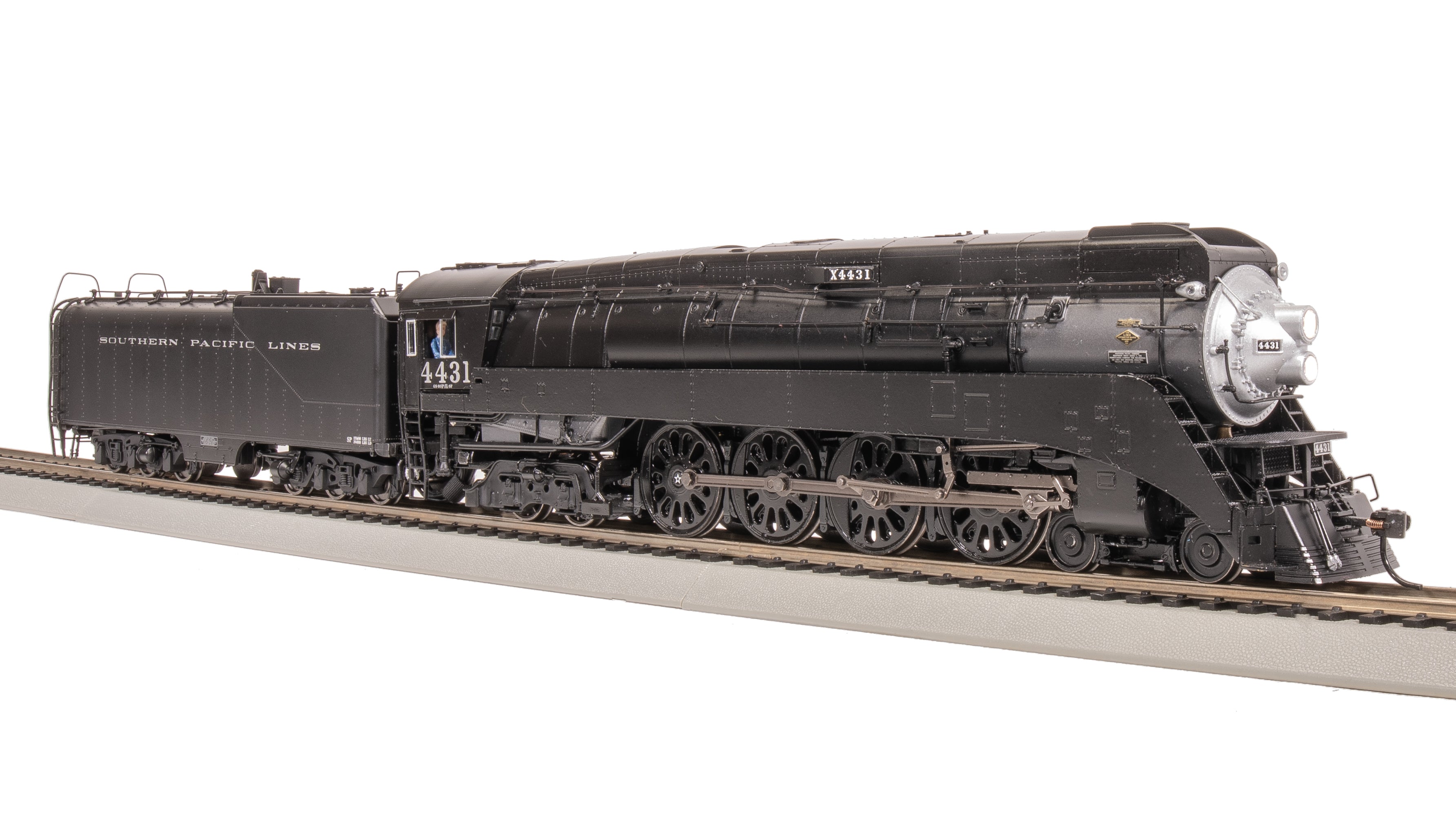 7619 Southern Pacific GS-4, #4431, In-Service, Black Paint, Paragon4 Sound/DC/DCC, Smoke, HO