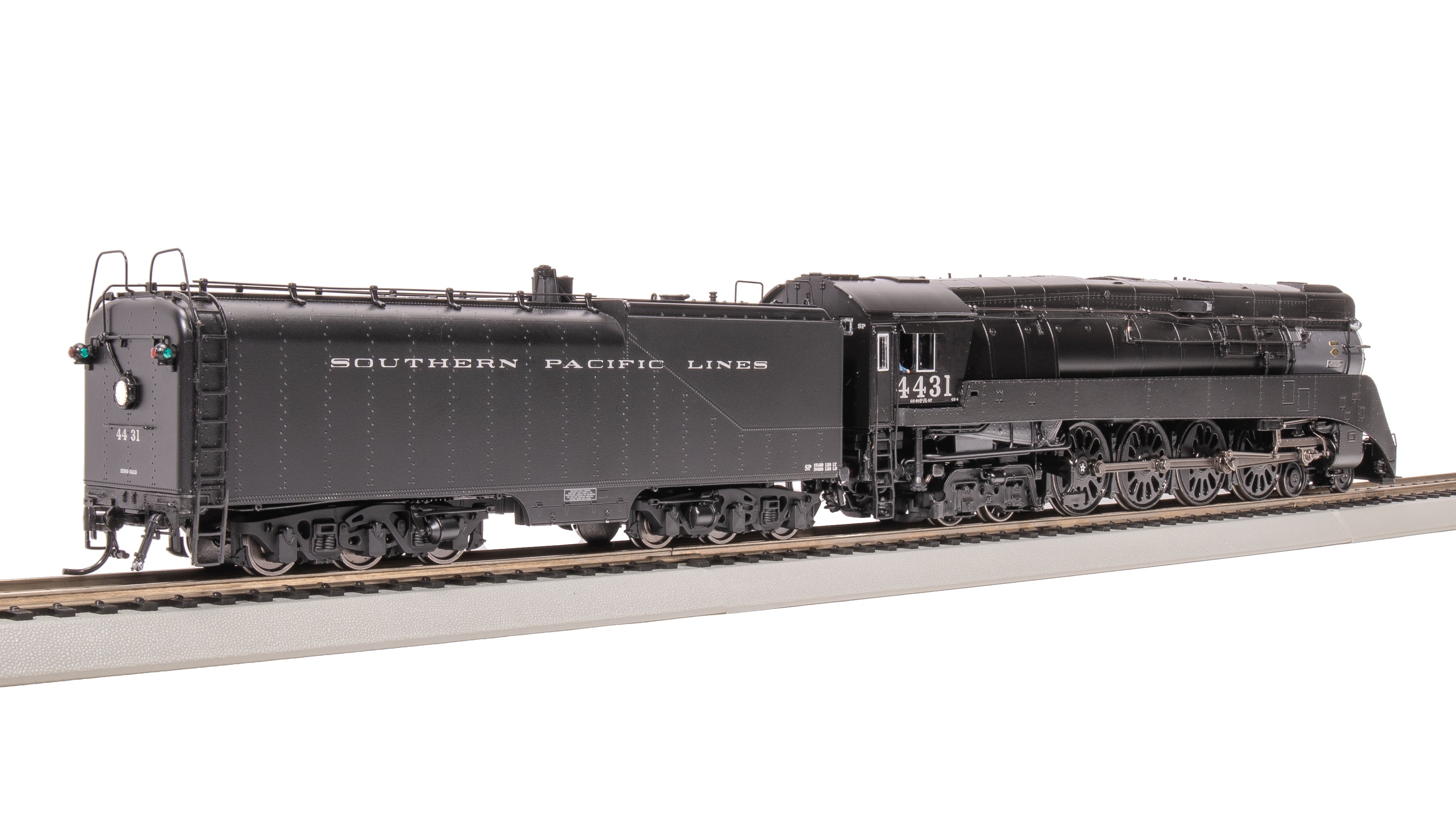 7620 Southern Pacific GS-4, #4438, In-Service, Black Paint, Paragon4  Sound/DC/DCC, Smoke, HO