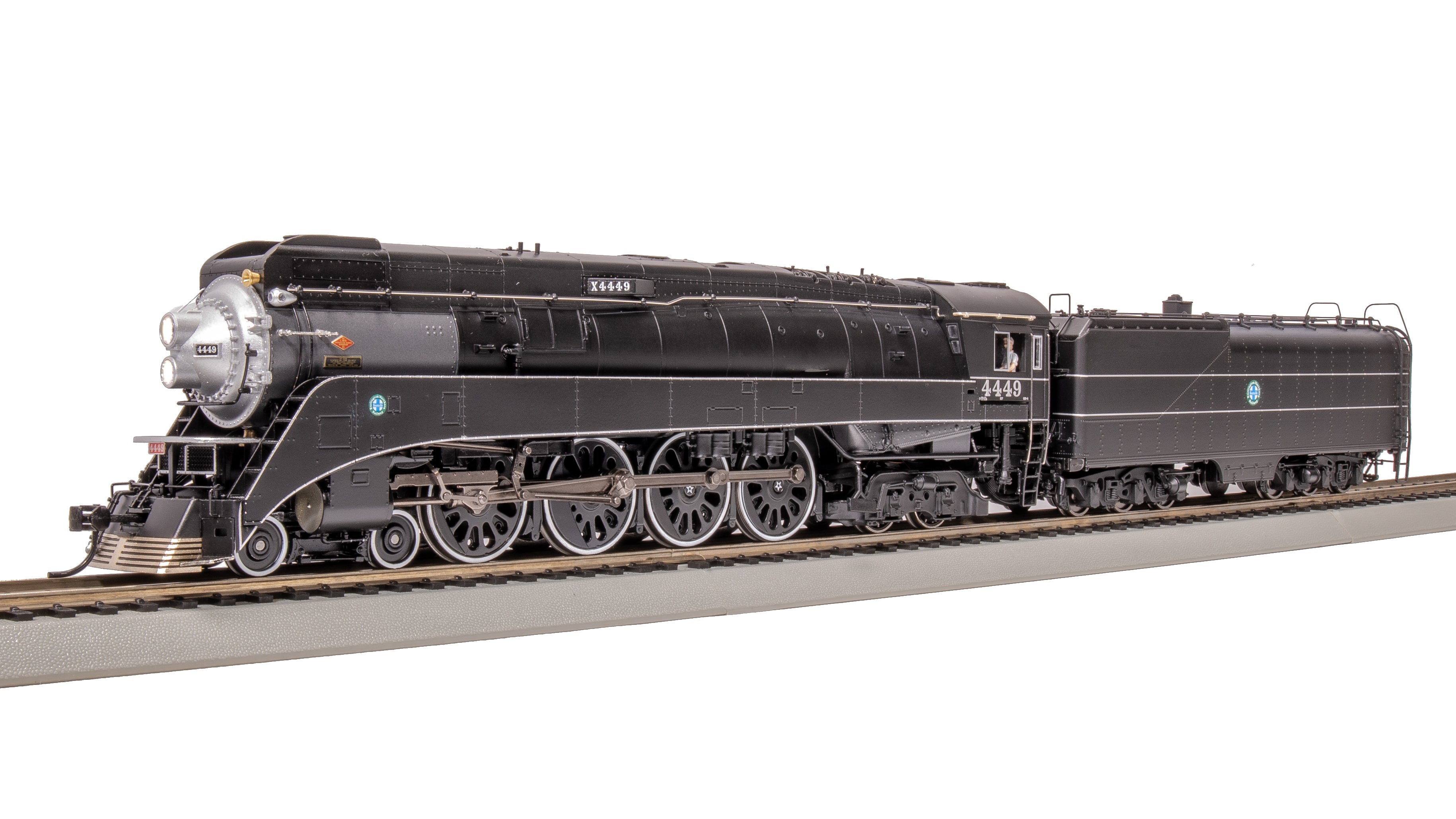 7621 Southern Pacific GS-4, #4449, BNSF Excursion, Black, Paragon4  Sound/DC/DCC, Smoke, HO