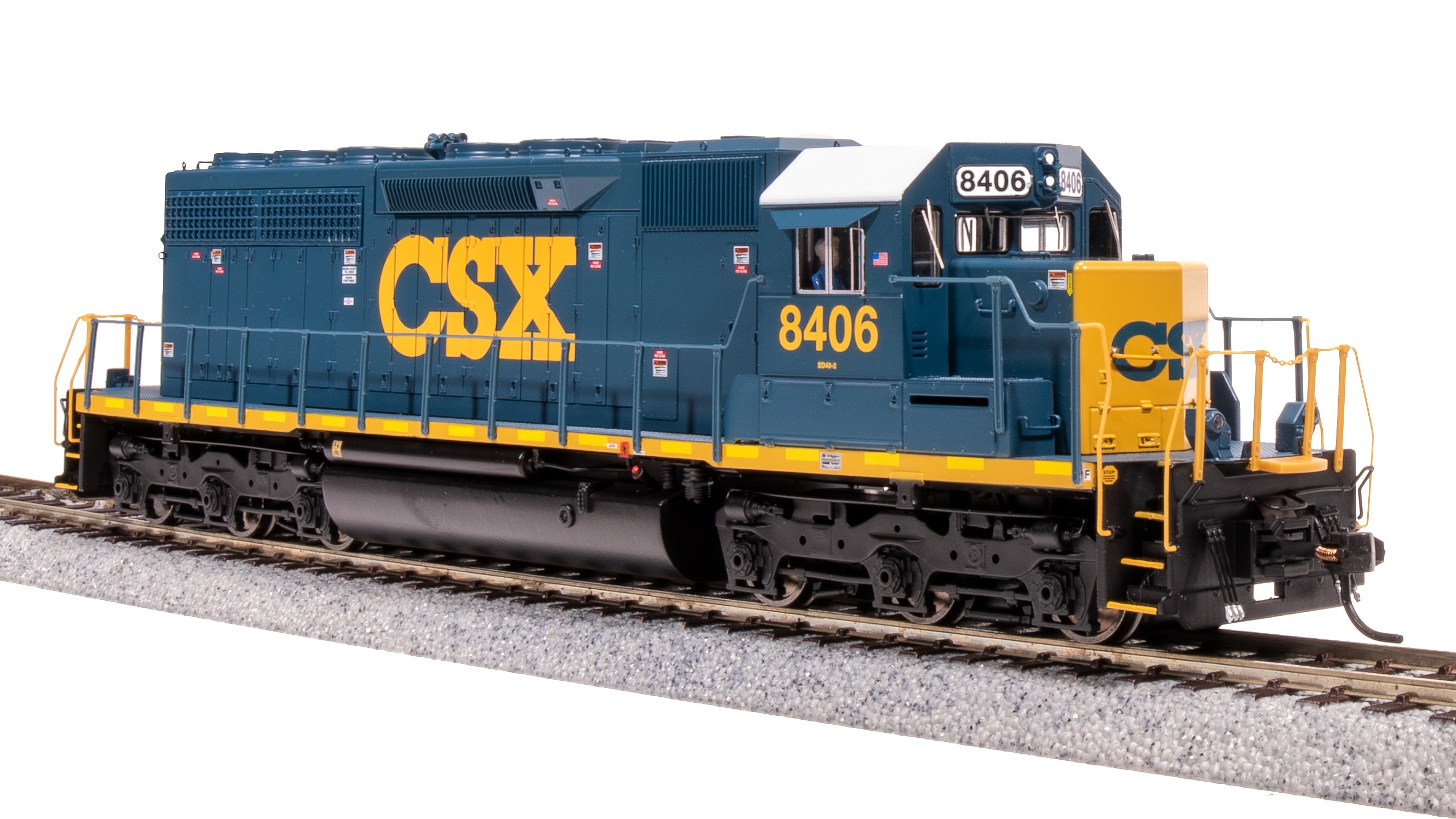 7641 EMD SD40, CSX 8413, YN3 Scheme, Paragon4 Sound/DC/DCC, HO