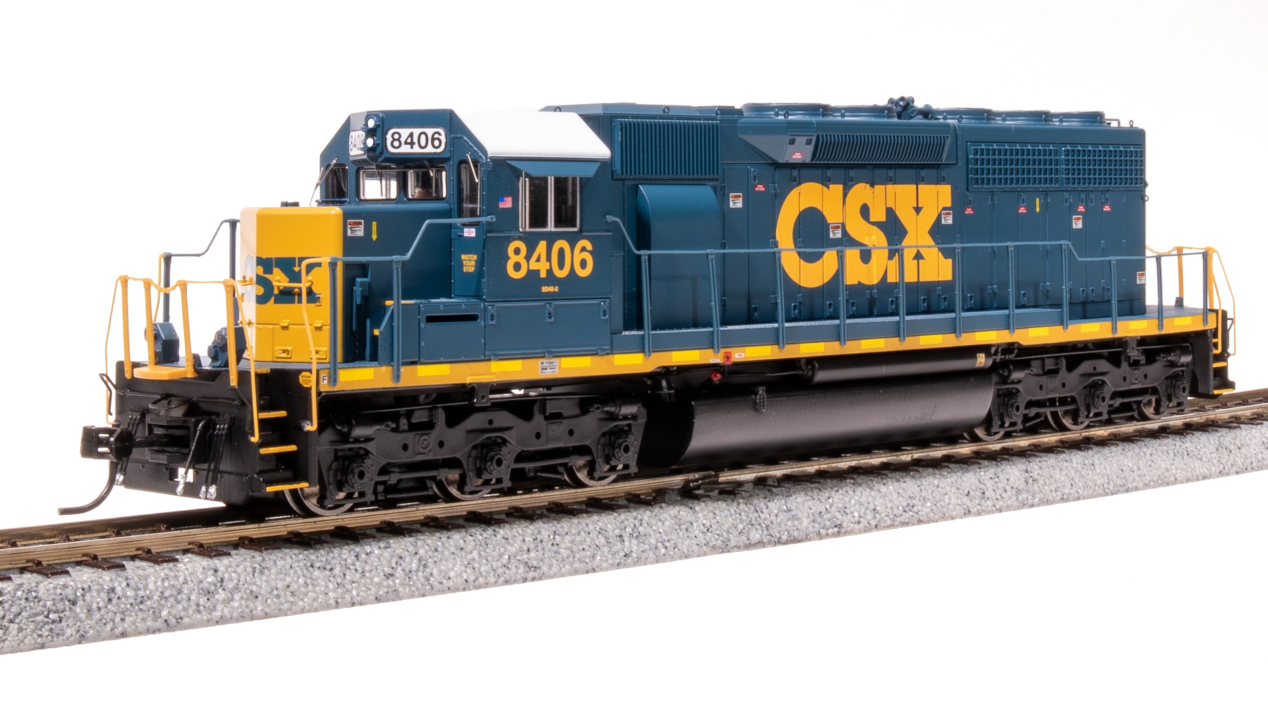 7640 EMD SD40, CSX 8406, YN3 Scheme, Paragon4 Sound/DC/DCC, HO