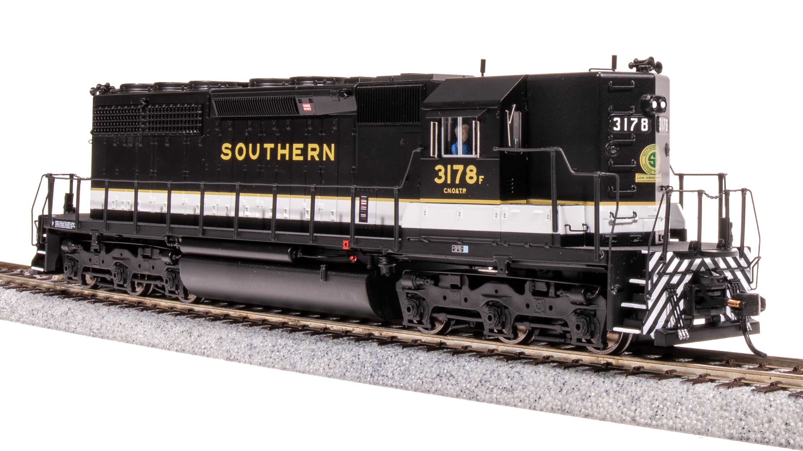 7645 EMD SD40, SOU 3192, Tuxedo Scheme, Paragon4 Sound/DC/DCC, HO
