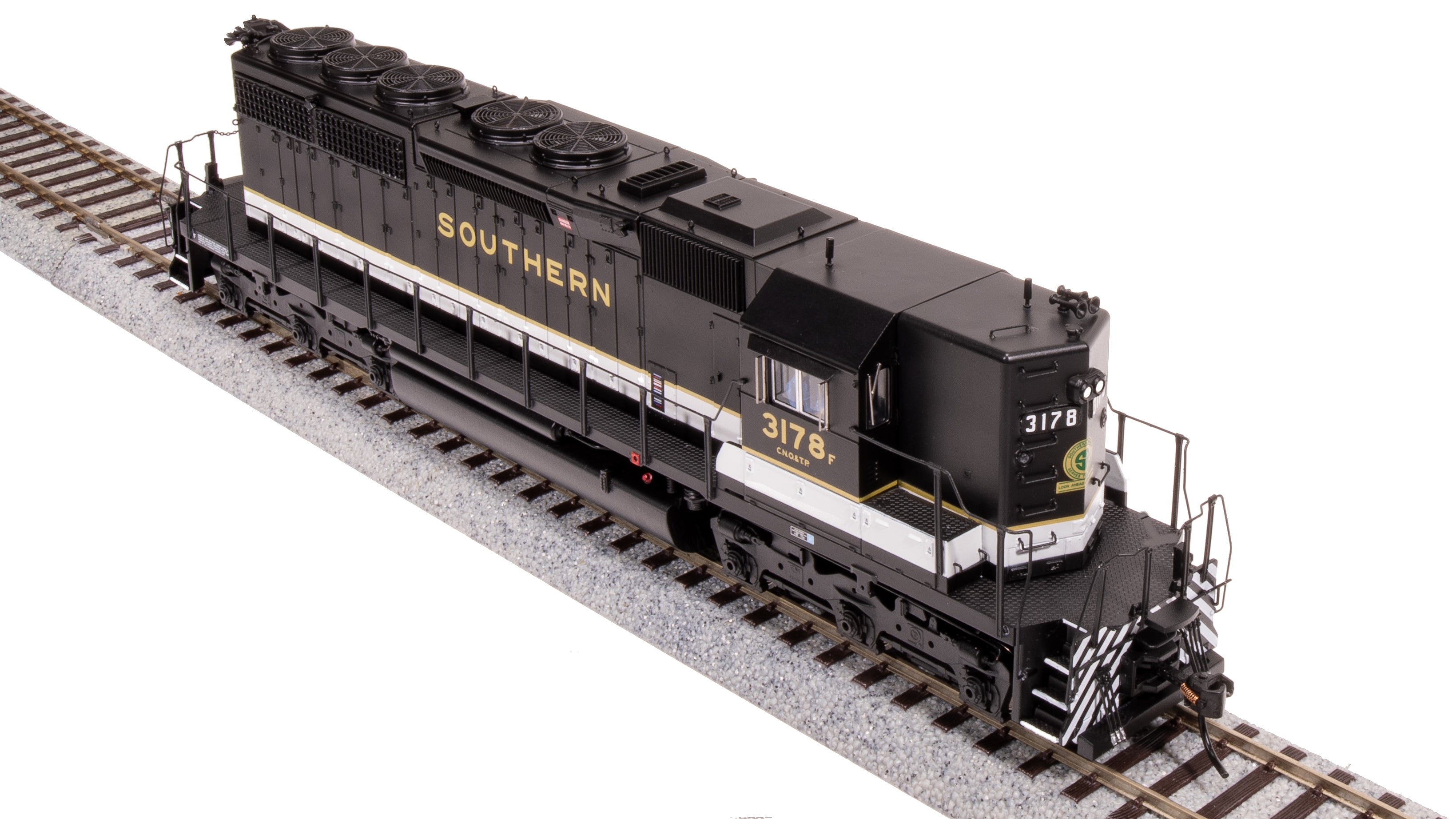 7645 EMD SD40, SOU 3192, Tuxedo Scheme, Paragon4 Sound/DC/DCC, HO