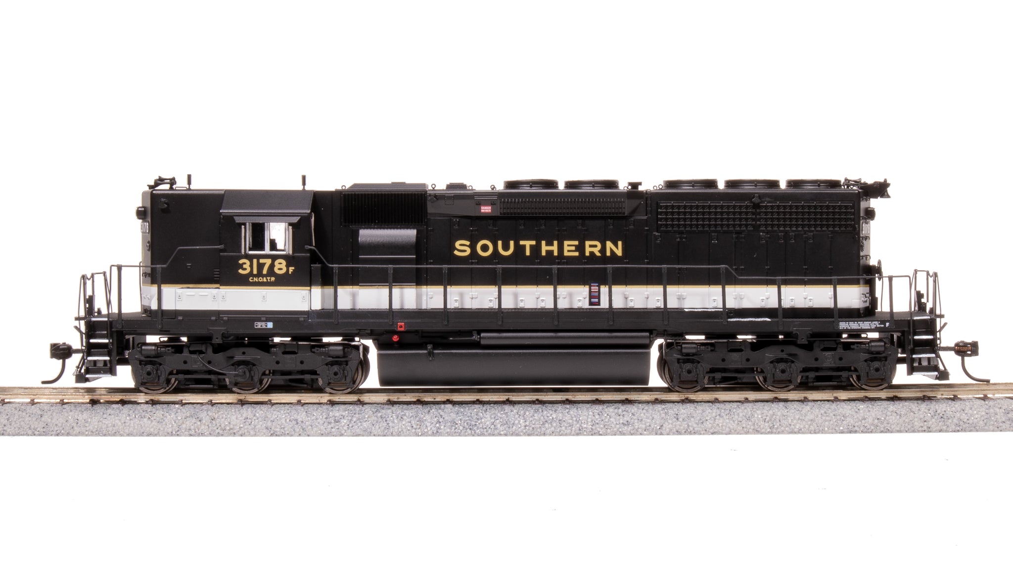 7644 EMD SD40, SOU 3178, Tuxedo Scheme, Paragon4 Sound/DC/DCC, HO