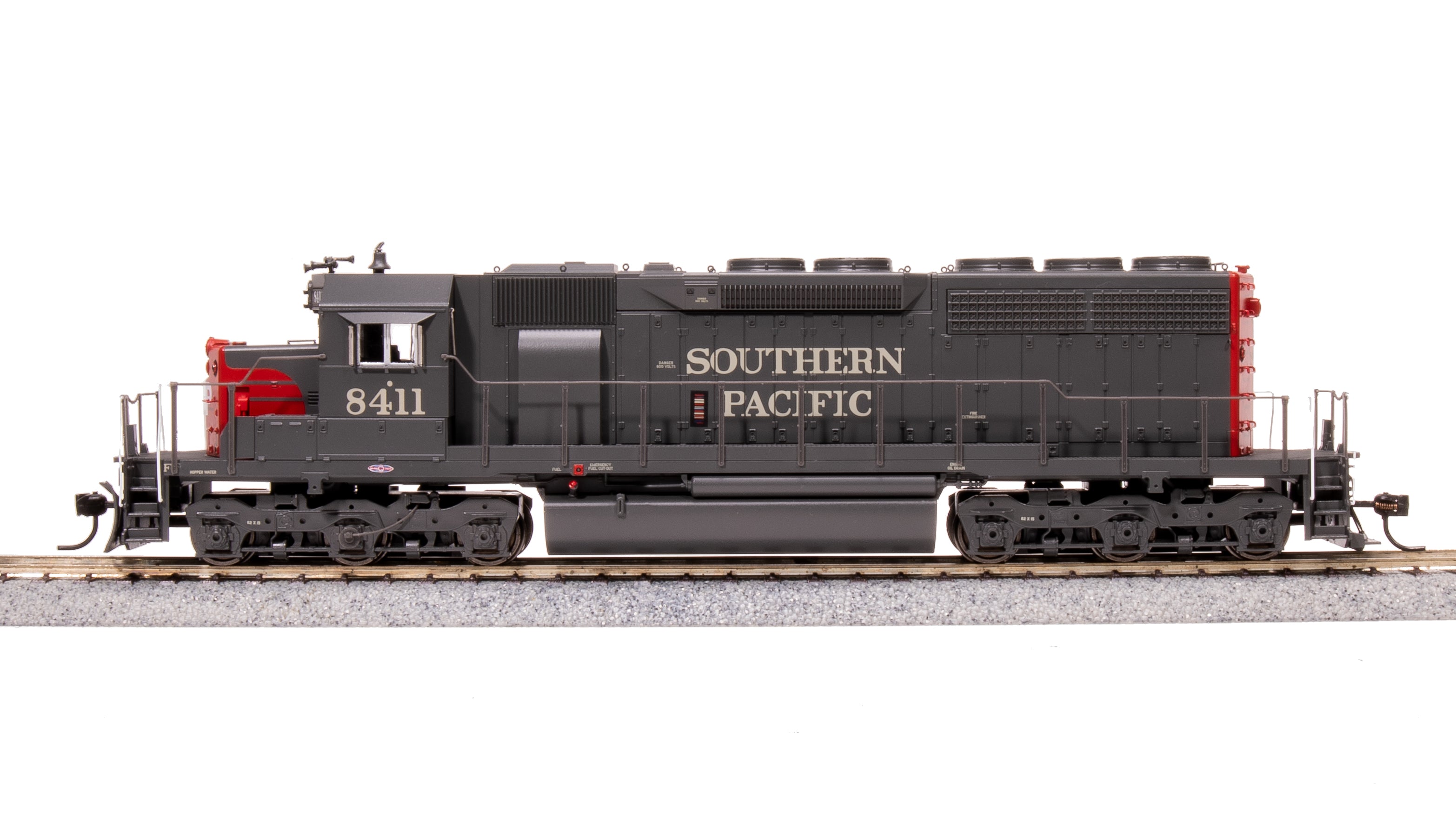 7647 EMD SD40, SP 8436, Bloody Nose, Paragon4 Sound/DC/DCC, HO