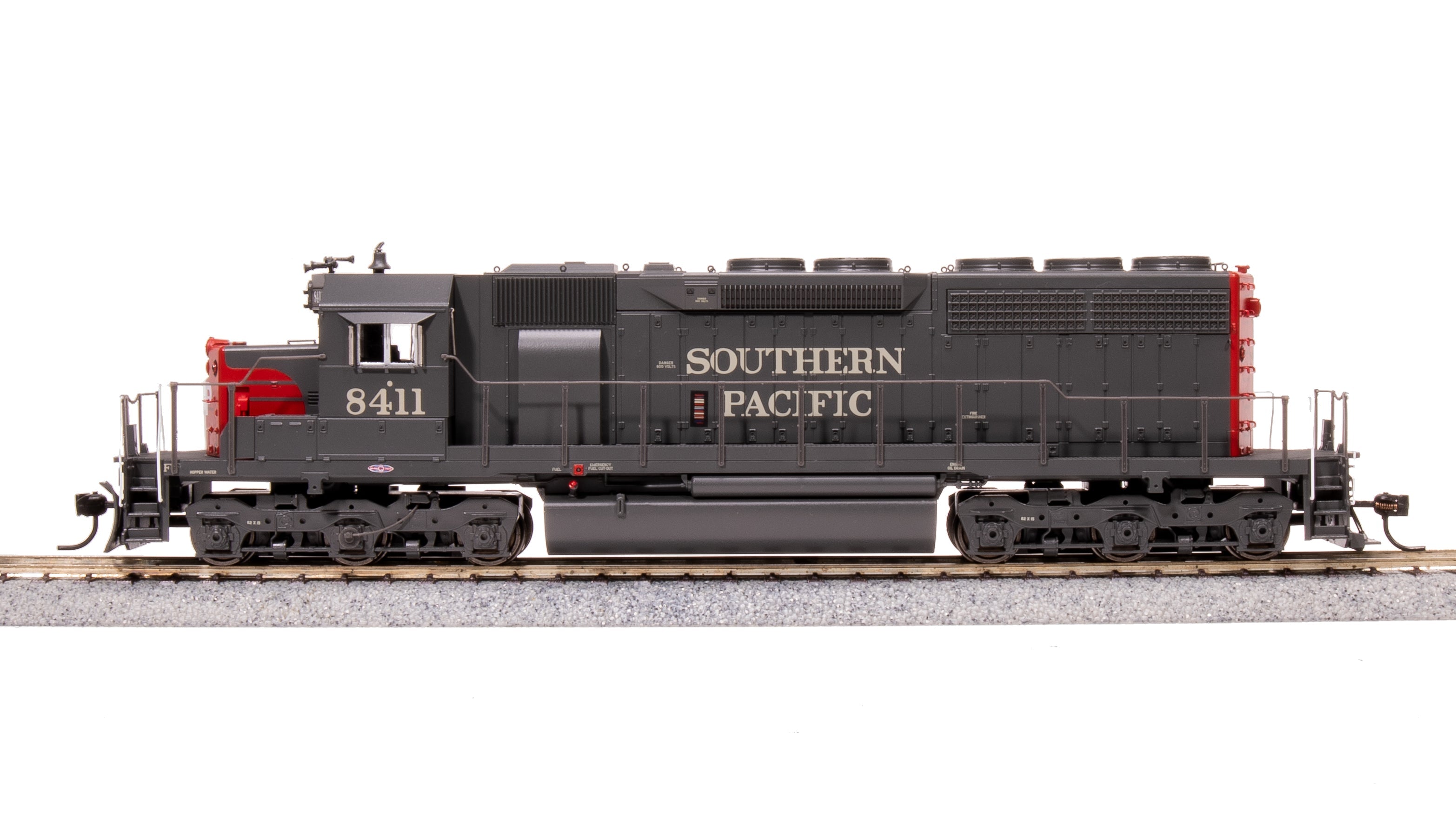 *BLEMISHED (MISSING BELL & 3/4 BRAKE LINES) (SEE PHOTOS, SOLD AS IS) REFURBISHED BR9047 EMD SD40, SP 8436, Bloody Nose, No-Sound / DCC-Ready, HO