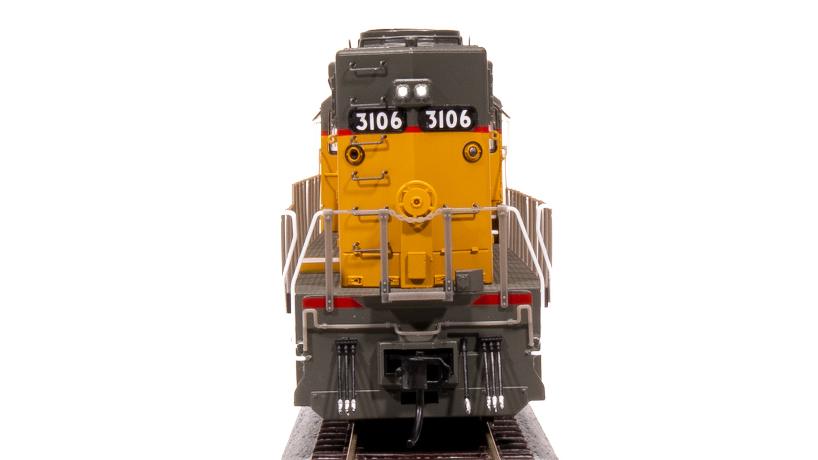 7649 EMD SD40, UP 3117, Yellow & Gray, Paragon4 Sound/DC/DCC, HO