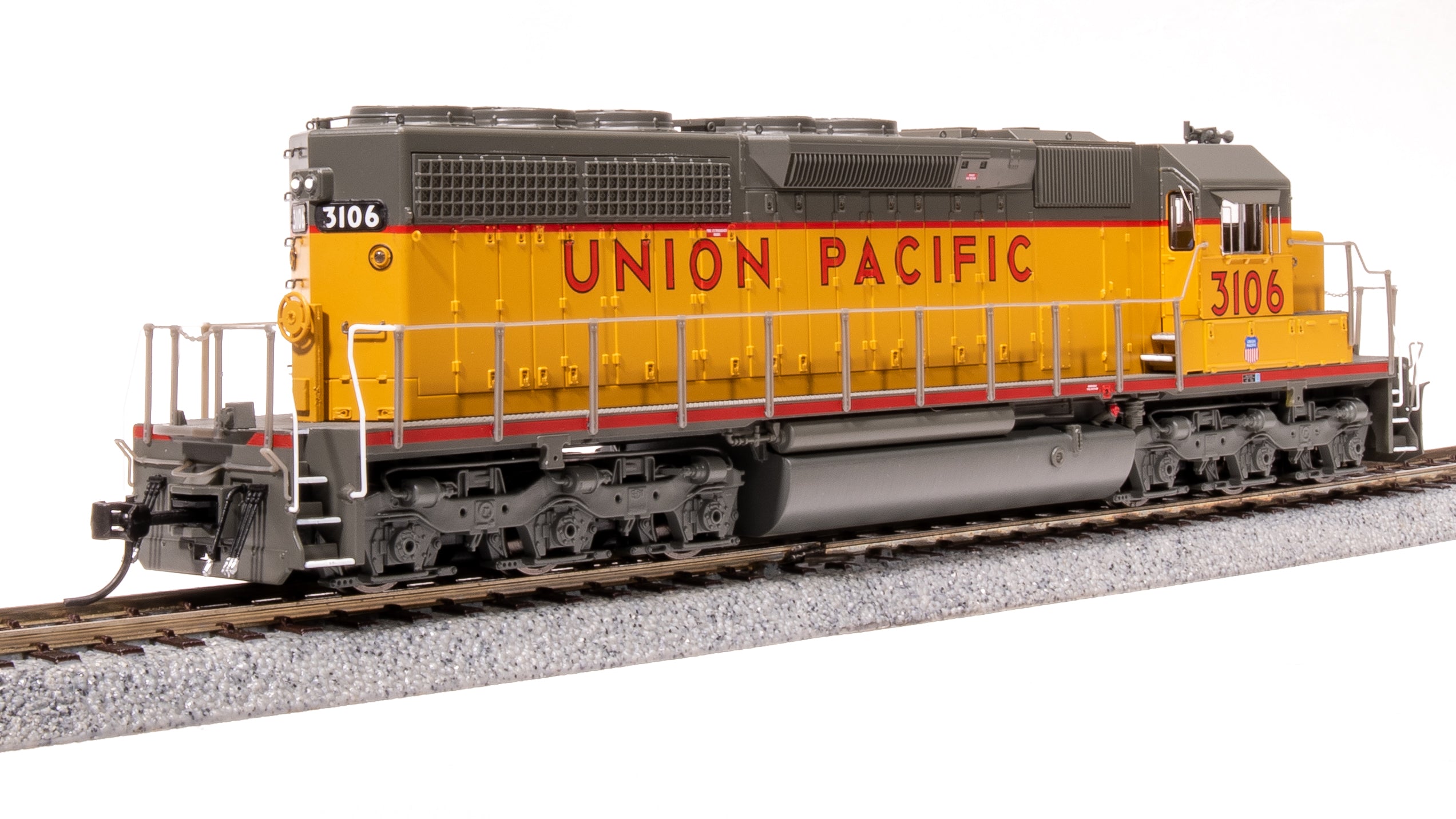 鉄道模型 BroadwayLimited EMD SD40-2 UNION PACIFIC 7649 EMD SD40, UP 3117, Yellow & Gray, Paragon4 Sound/DC/DCC, HO