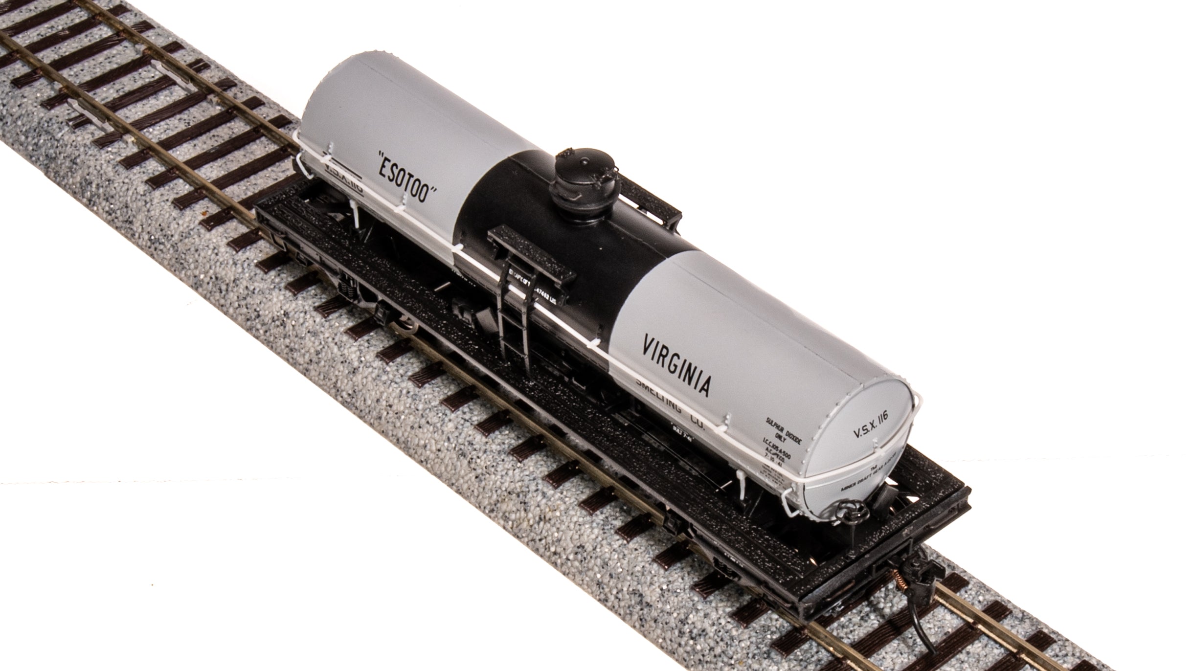 7661 6000 Gallon Tank, 1940's Variety 2-pack B, HO (Pittsburgh Plate G