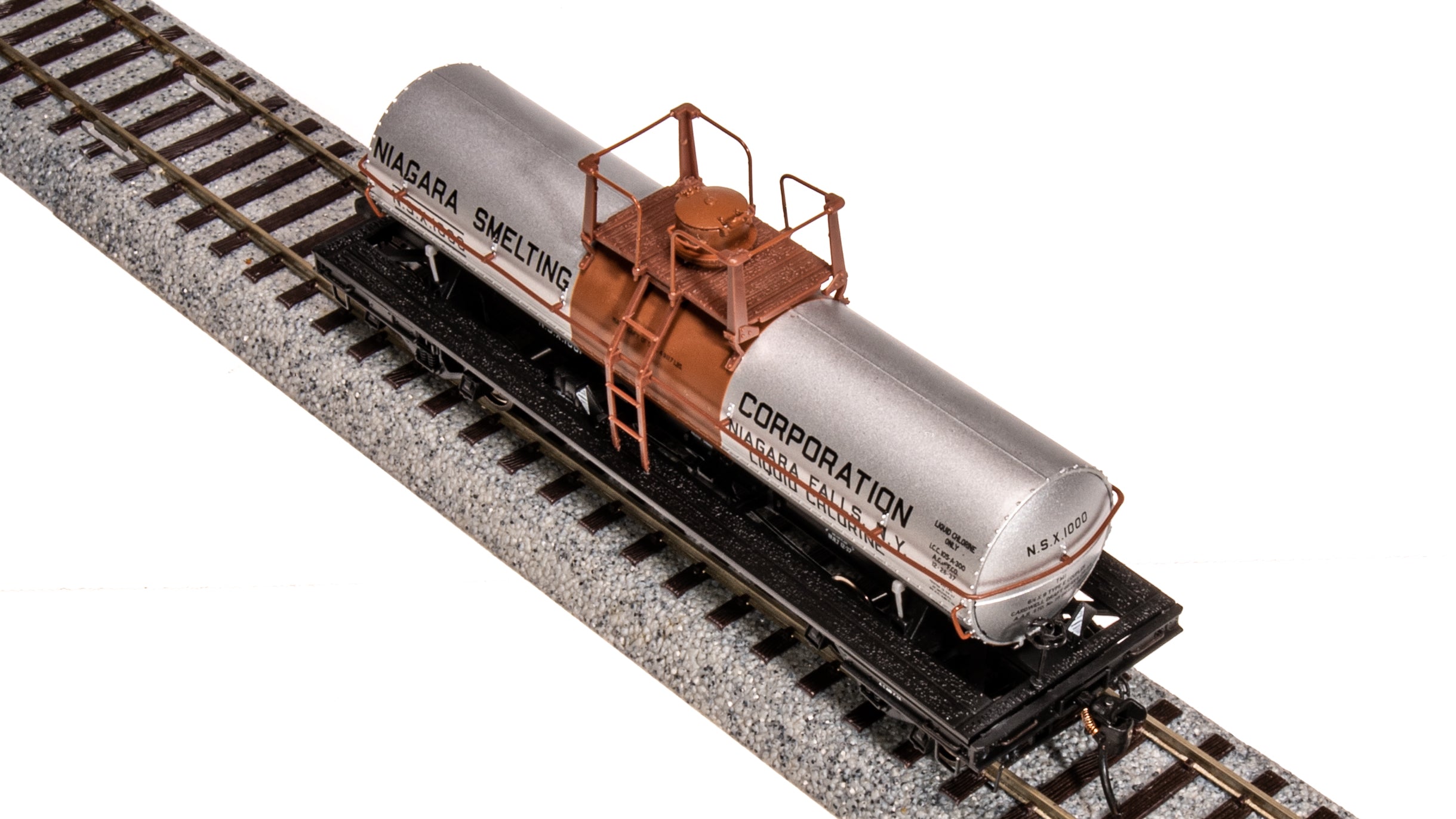 7662 6000 Gallon Tank, 1940's Variety 2-pack C, HO (Hooker, Niagara Sm