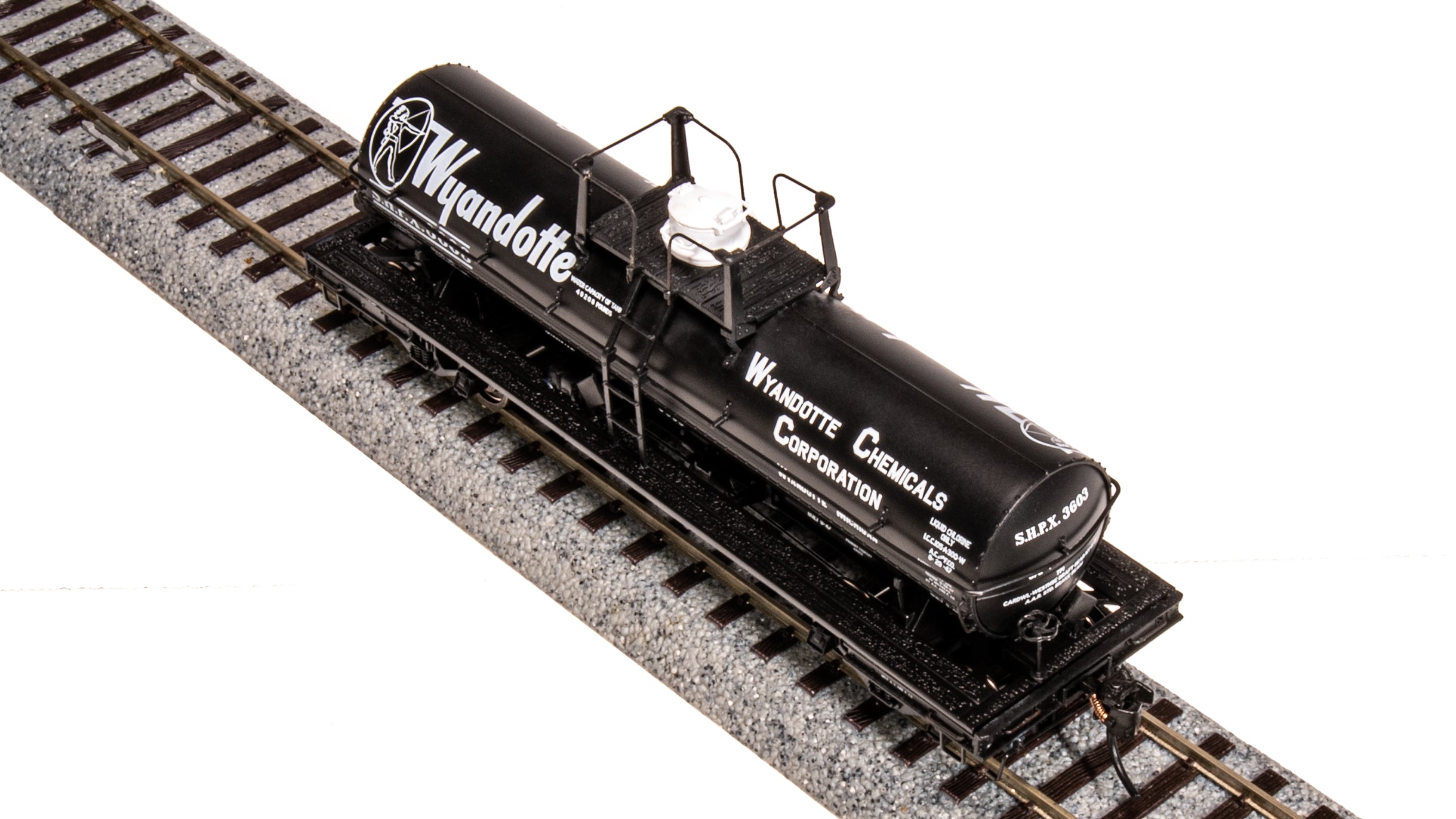 7664 6000 Gallon Tank, Early 1950's Variety 2-pack B, HO (Southern Alk