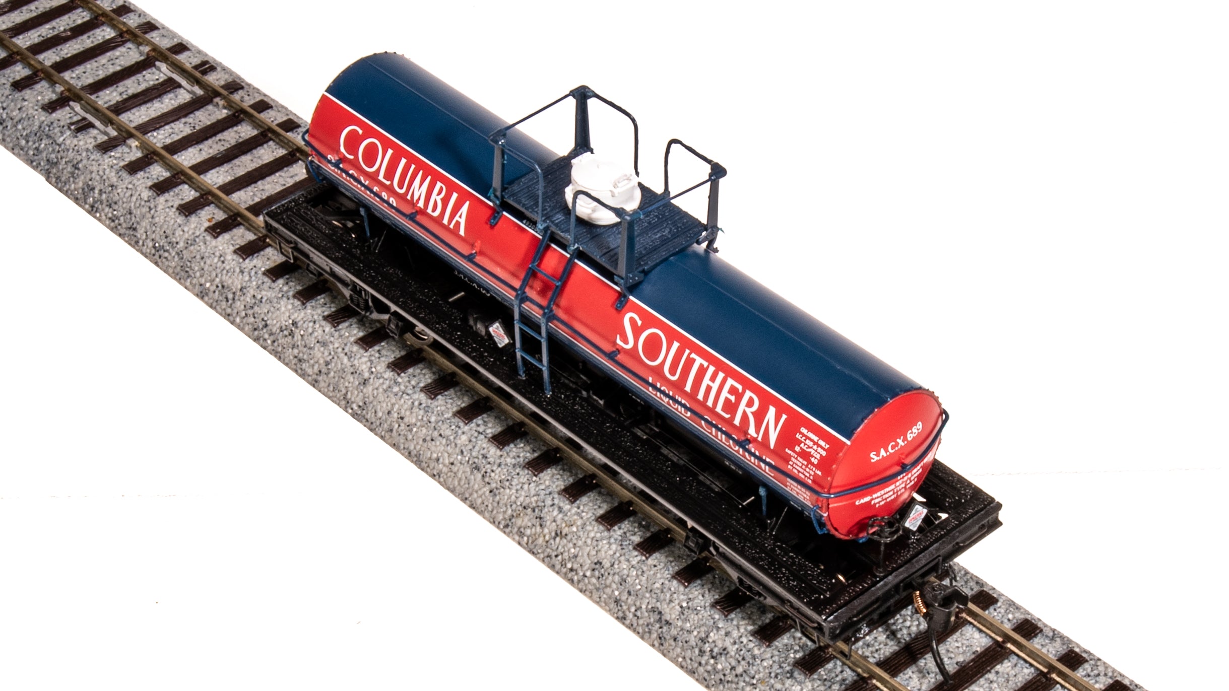 7667 6000 Gallon Tank, Late 1950's Variety 2-pack B, HO (Columbia Sout